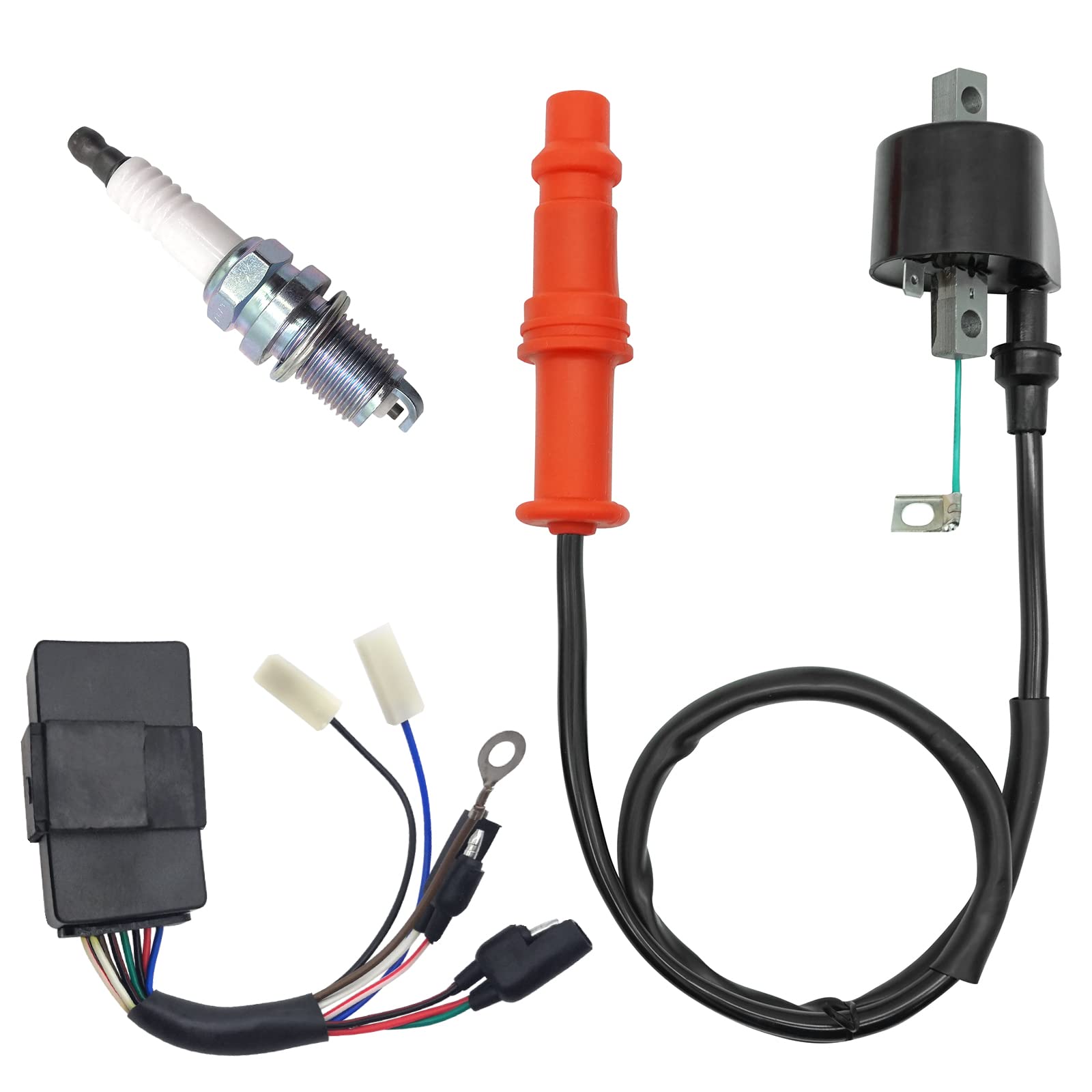 M Mati Ignition Coil & Spark Plug & Cdi For Polaris Sportsman 500 Big Boss 500 Ranger 500 3085227 3070175 3085639