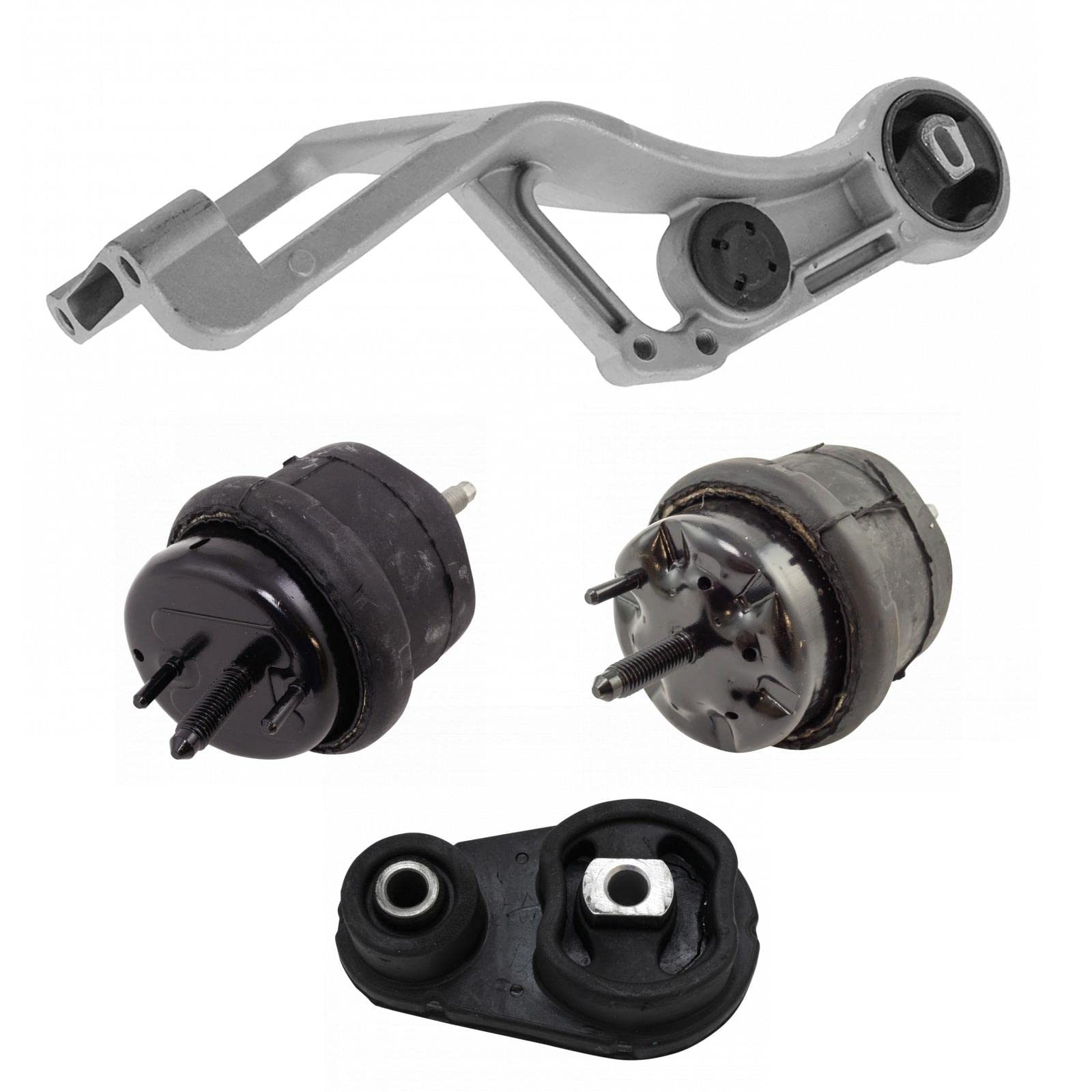 TRQ 5pc Engine Transmission Motor Mount Kit Compatible with 2005 - 2007 Ford Five Hundred Montego 6sp Auto at