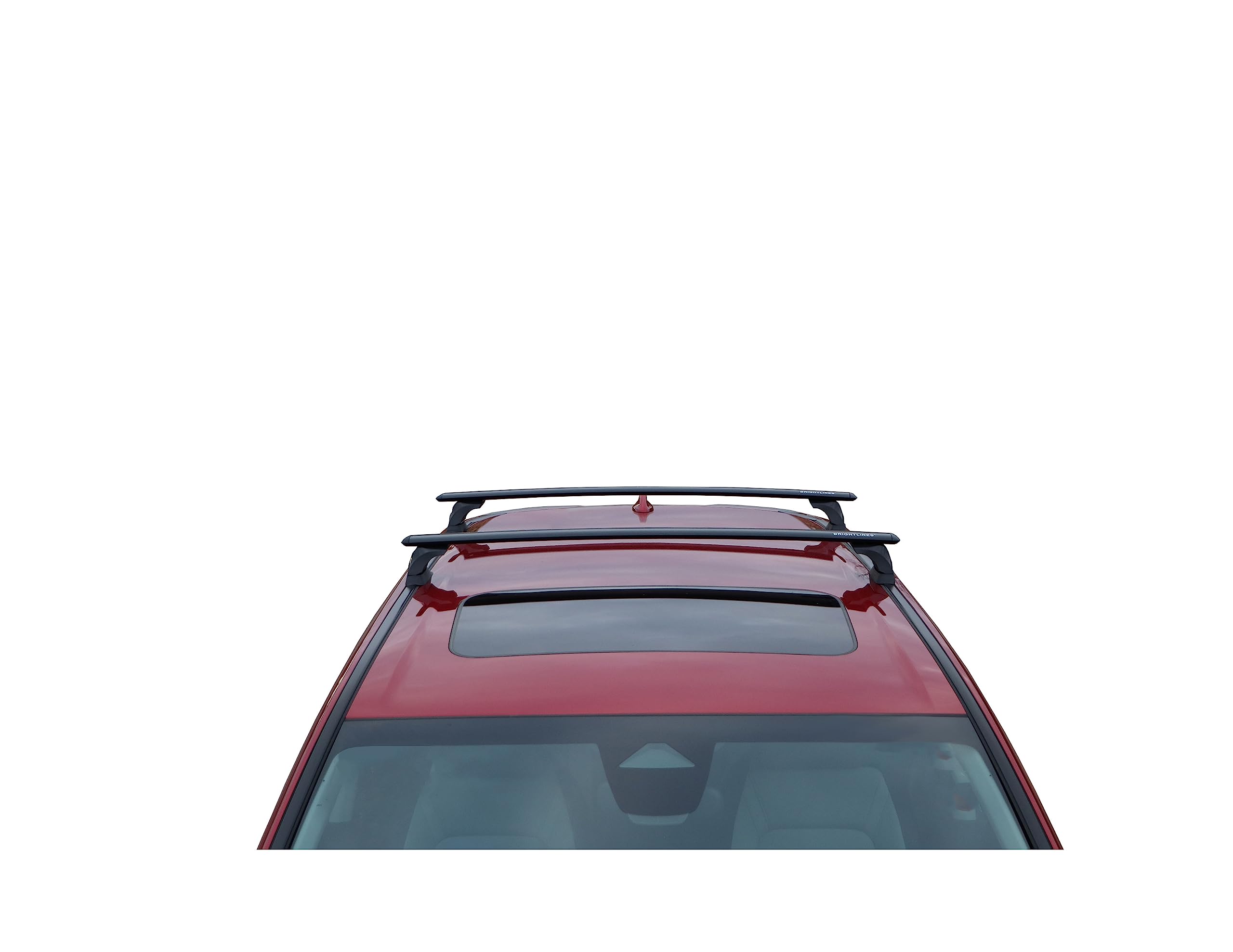 Brightlines Heavy Duty Anti-Theft Premium Aluminum Black Roof Bars Roof Rack Crossbars Compatible With 2012-2025 Honda Crv Witho