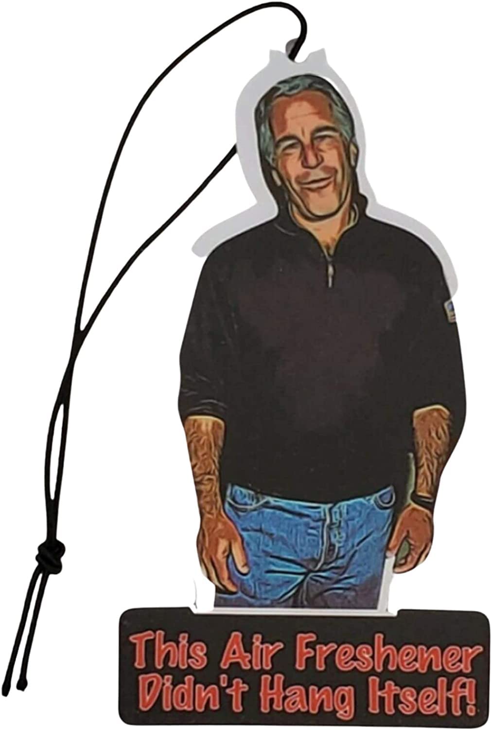 Bulletproof Enterprise Jeffrey Epstein Air Freshener - 3 Pack Car Hanging Decor - Funny & Cool Interior Fragrance for Men and Women