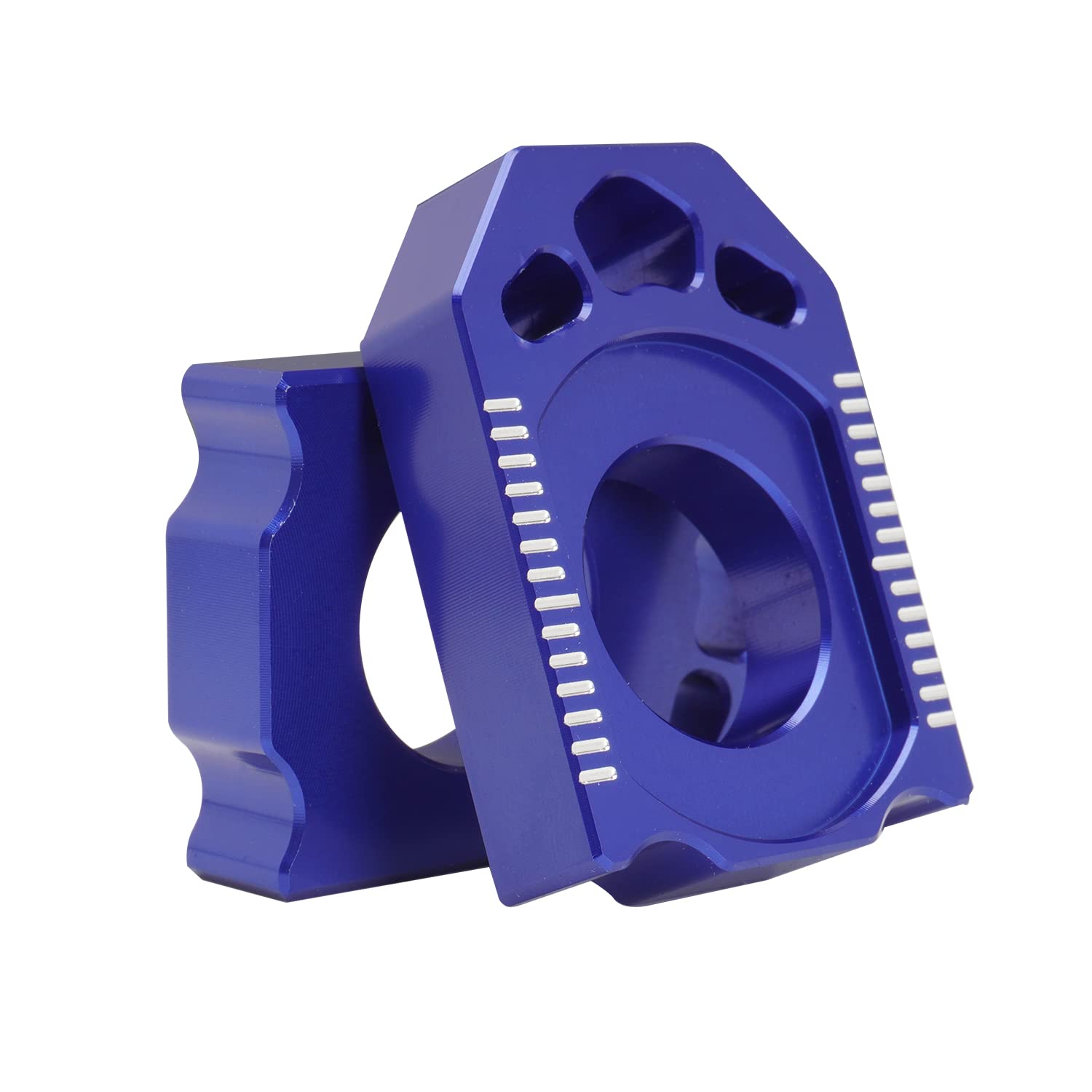 JFG RACING CNC Rear Axle Blocks Chain Adjuster for YZ125 YZ250 02-22/YZ250F 02-08/YZ450F 03-08/YZ125X 17-22/YZ250X YZ450FX 16-22