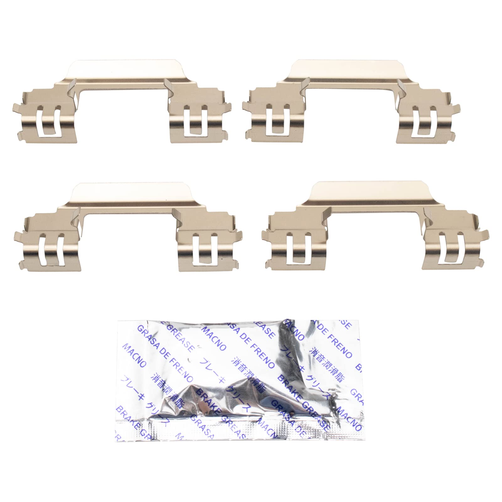 TRQ Rear Brake Pads Ceramic Compatible with 2004-2009 Cadillac SRX 2010-2011 STS