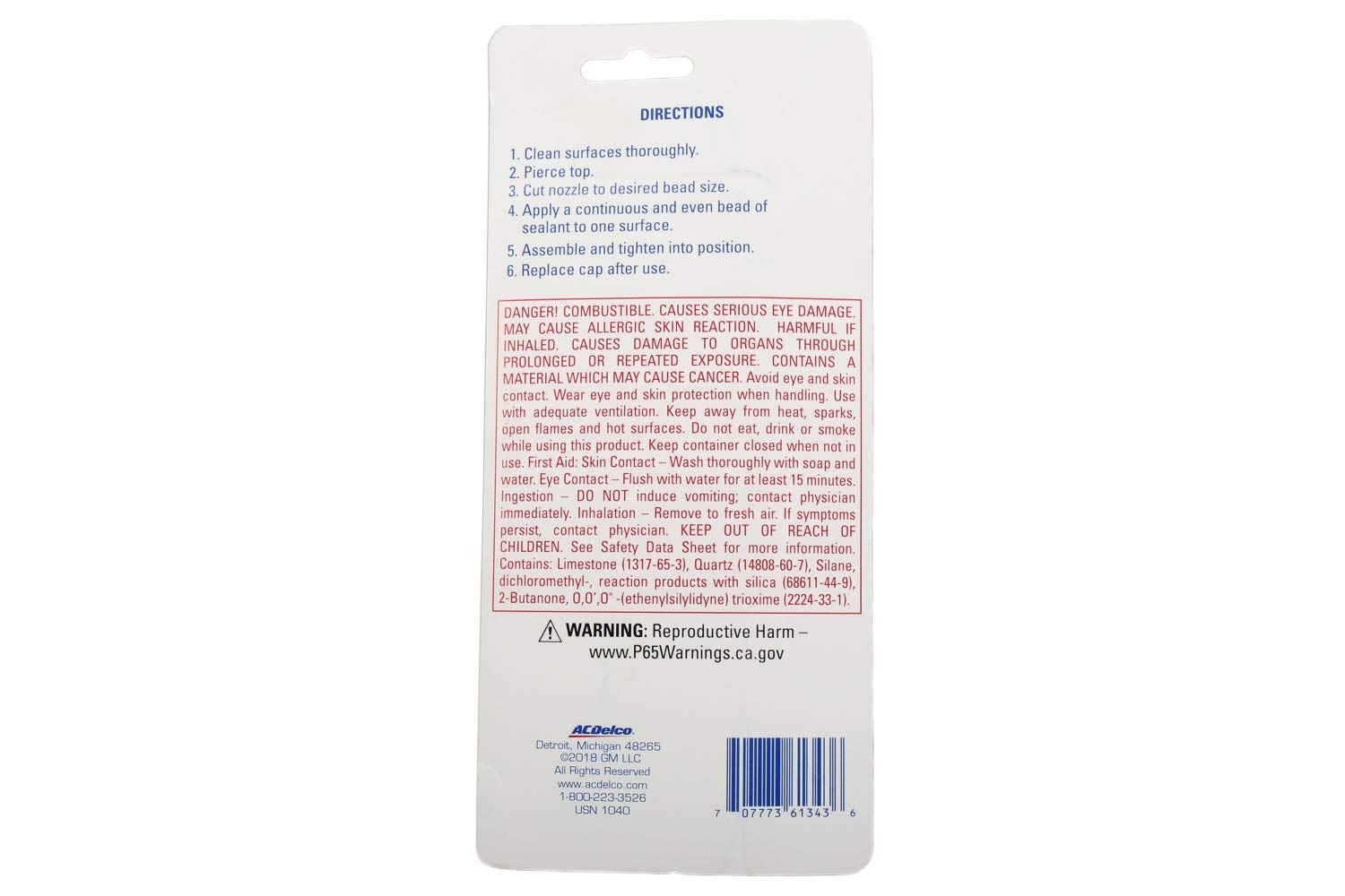 Acdelco Gm Original Equipment 10-2006 Rtv Engine Sealant - 75 G