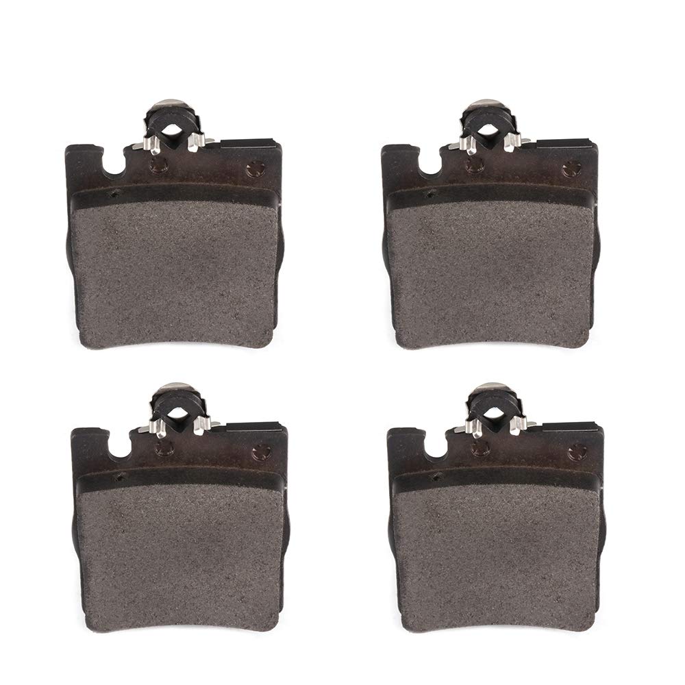 Cciyu D873 Ceramic Rear Brake Pad Set Fit For Mercedes-Benz C230,C240,C280,C3,C350,Clk3,Clk350,Clk430,E300,E3,E4,E430,Slk280,Slk