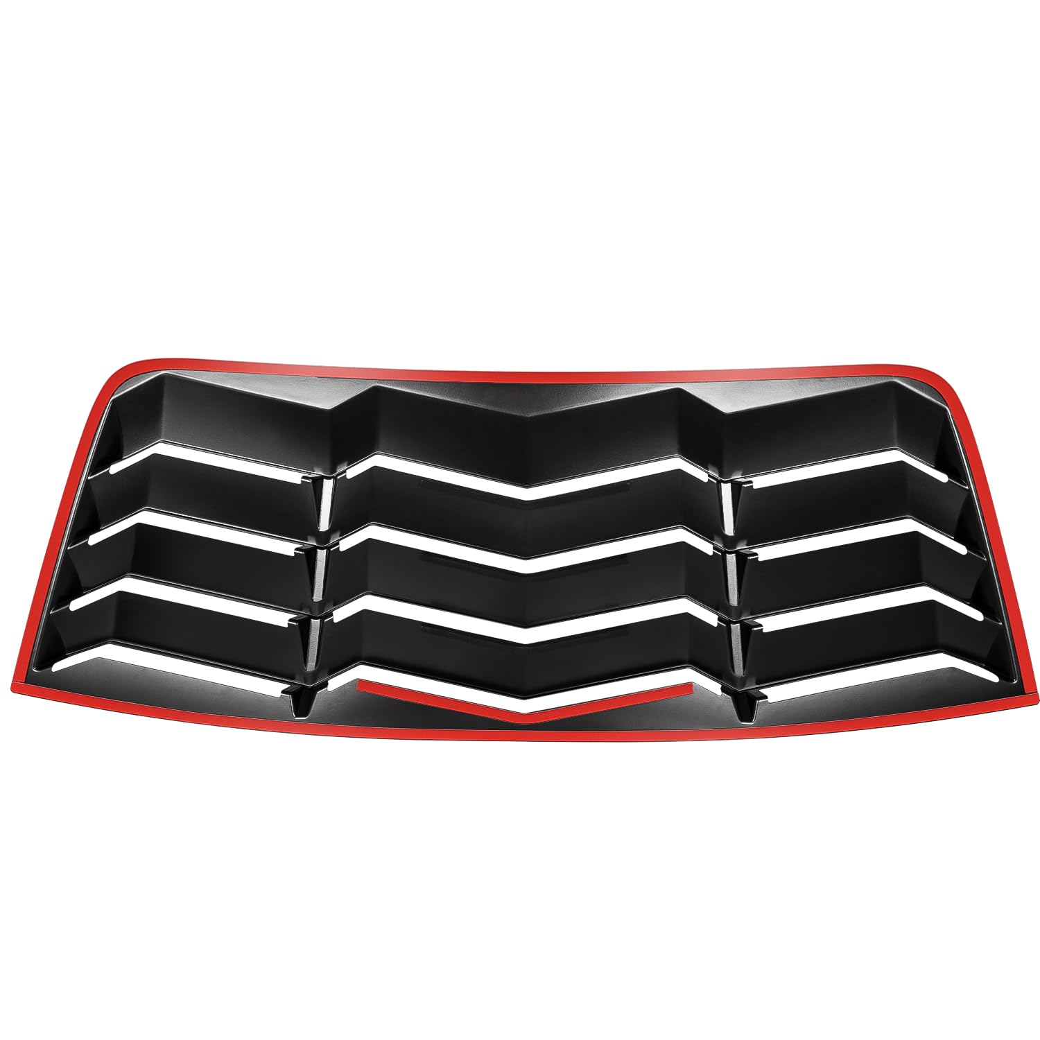 CUMART Rear & Side Window Louver Sun Shade Cover, ABS Black, Compatible with Dodge Challenger 2008-2023, Model cha01