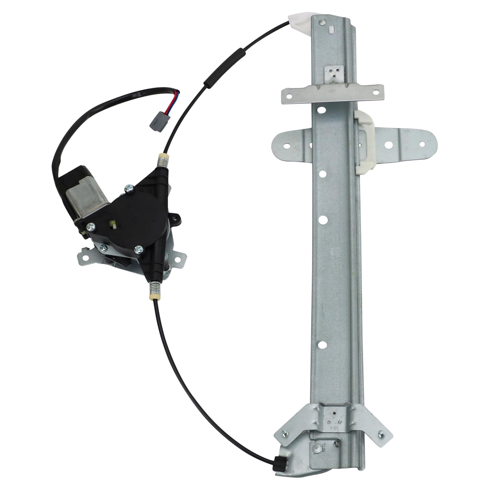 Trq Rear Left Power Window Regulator & Motor Assembly Drivers Side Compatible With 1992-2011 Ford Crown Victoria Mercury Grand M