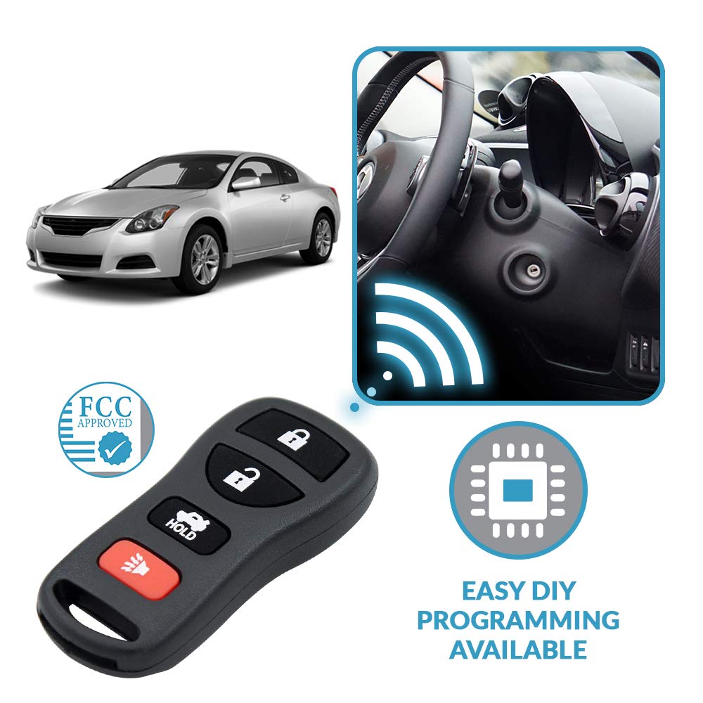 Keyless2Go Replacement For Keyless Entry Car Key Fob Remote For Kbrastu15 Cwtwb1U733-2 Pack