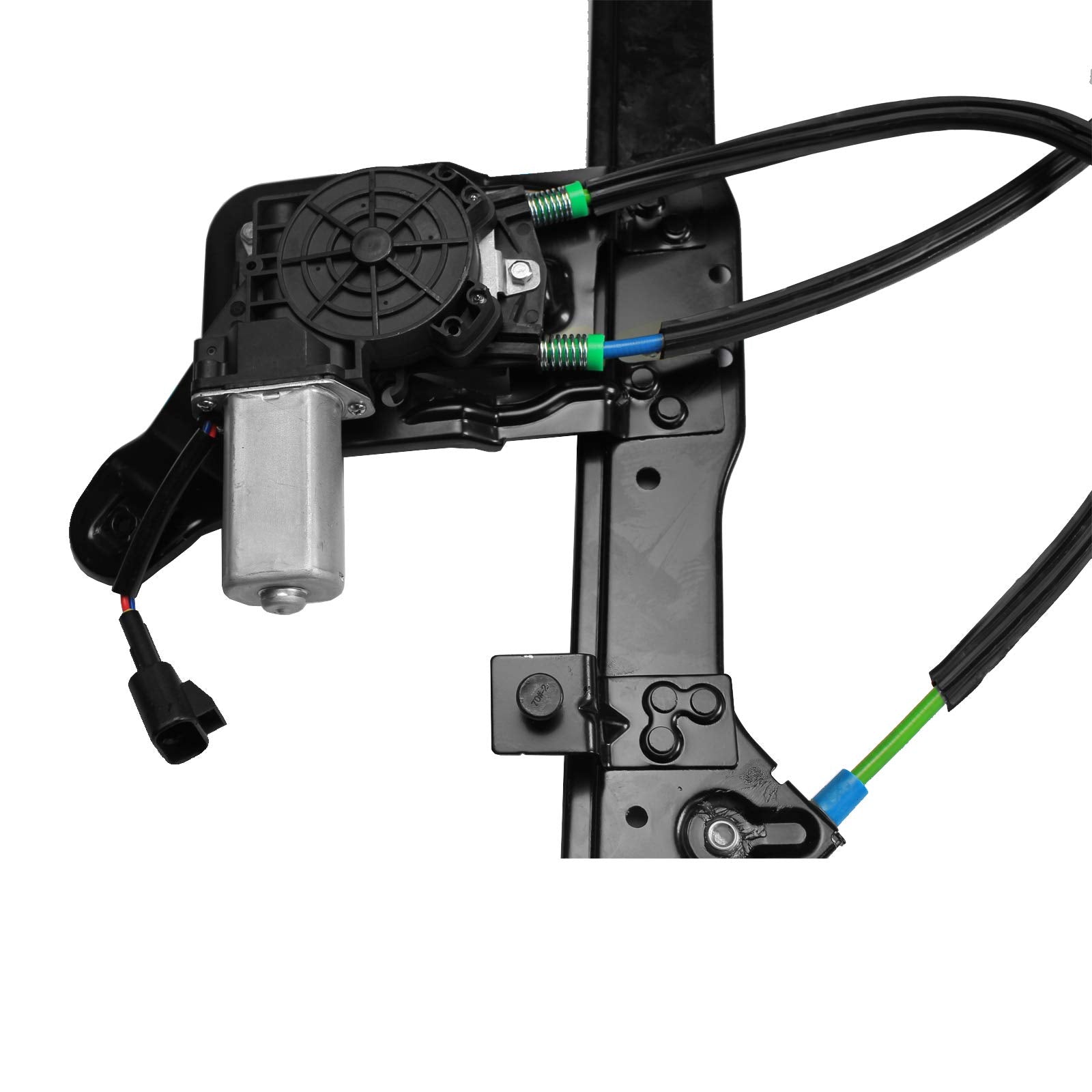 LAFORMO Power Window Regulator with Motor Assembly - Rear Passenger Side (RH) for Silverado, Suburban, Avalanche, Escalade, Yukon XL/Sierra 00-06
