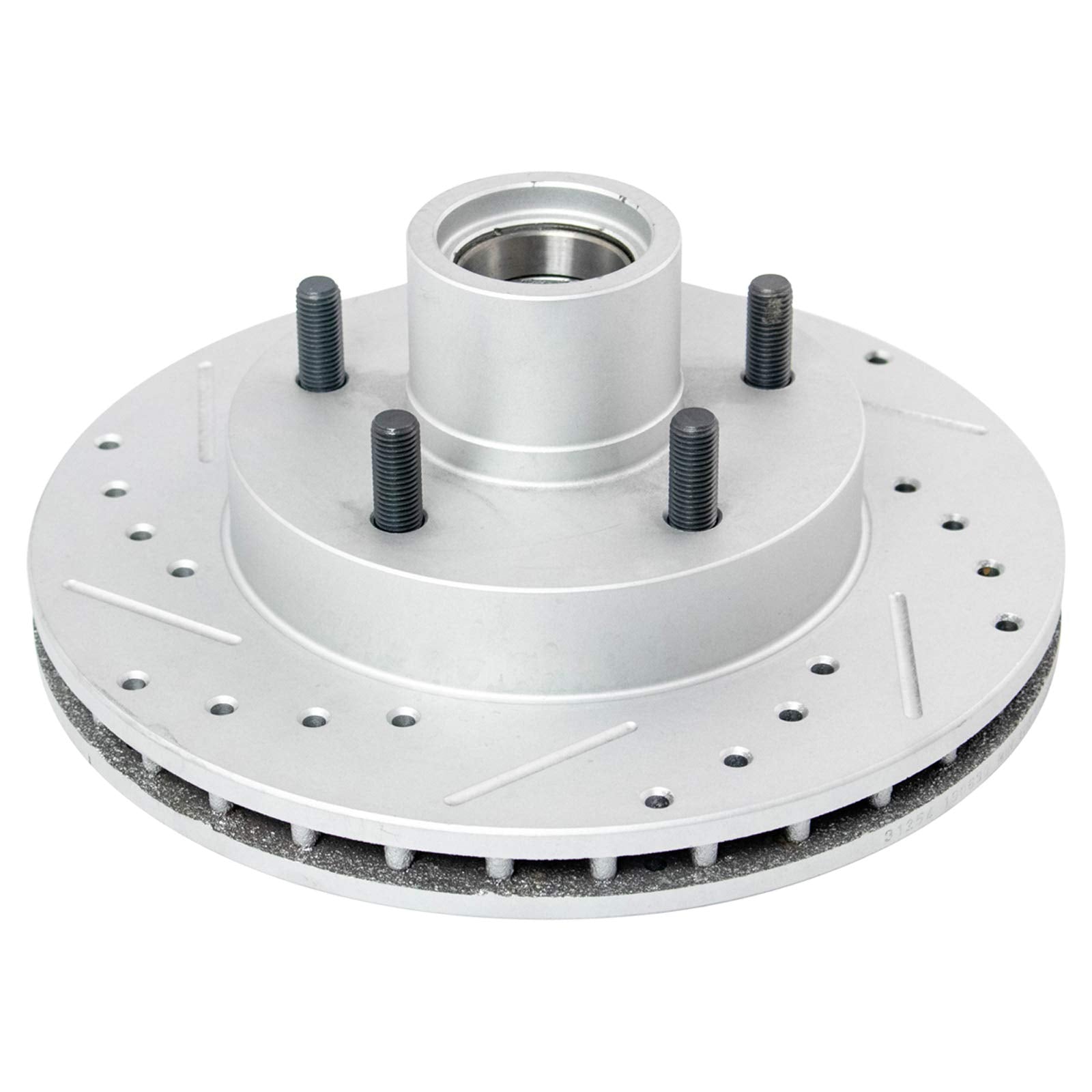 Trq Front Performance Brake Rotor Drilled Slotted Pair Set For Blazer/Blazer S10 / Hombre/Jimmy S-15 / S-15 Sonoma / S10 Pickup