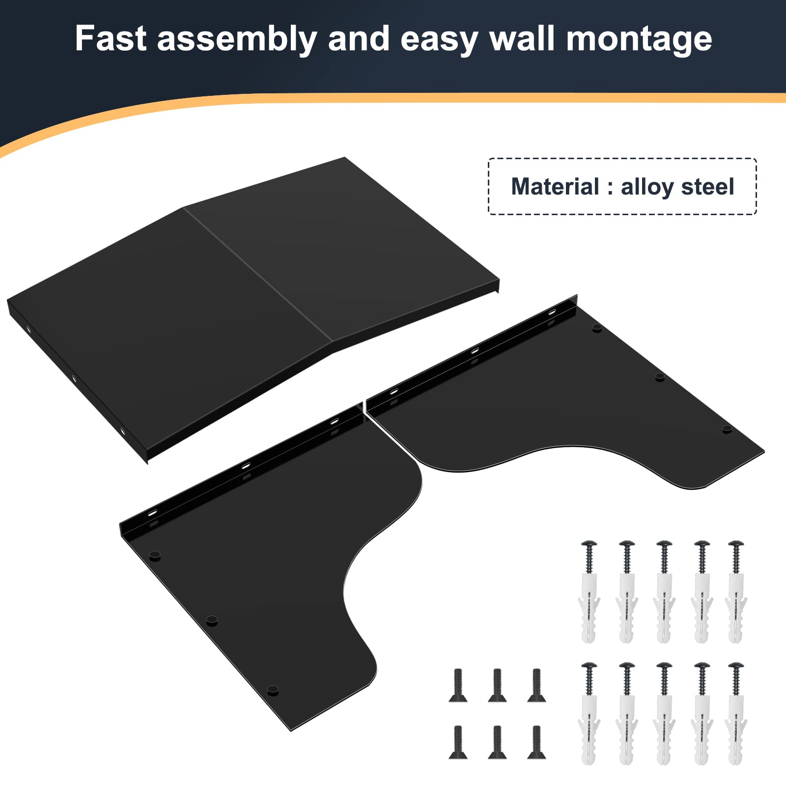 Bonnary WallBox Electric Vehicle Charging Station Protective Roof Accessories Charging Post Roof Stainless Steel Cover Weatherpr