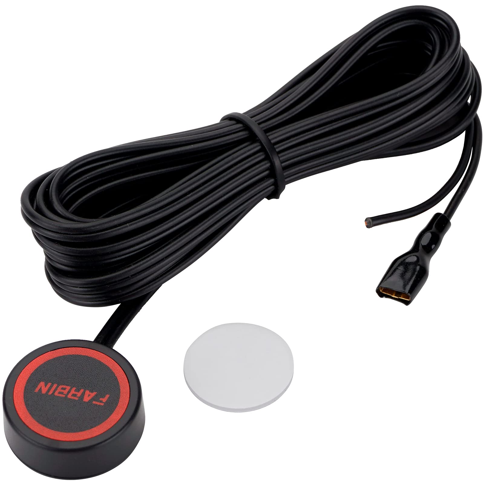 AOLIHAN Horn Button Switch, Waterproof Train Horn Wiring Kit, Relay Wiring Harness Kit for Truck Car Boat SUV ATV UTE (Flat Butt