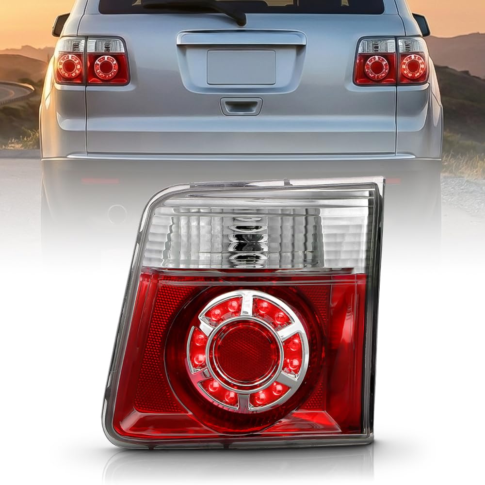 KEEKPO - Compatible with 2007 2008 2009 2010 2011 2012 GMC Acadia Inner Tail Light Backup Lamp Assembly Passenger Side