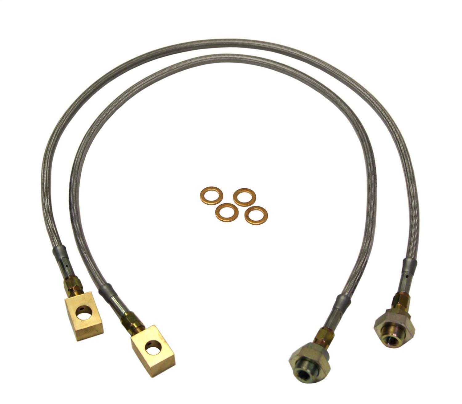 Skyjacker (FBL18) 6''- 8'' Stainless Steel Brake Line - Pair