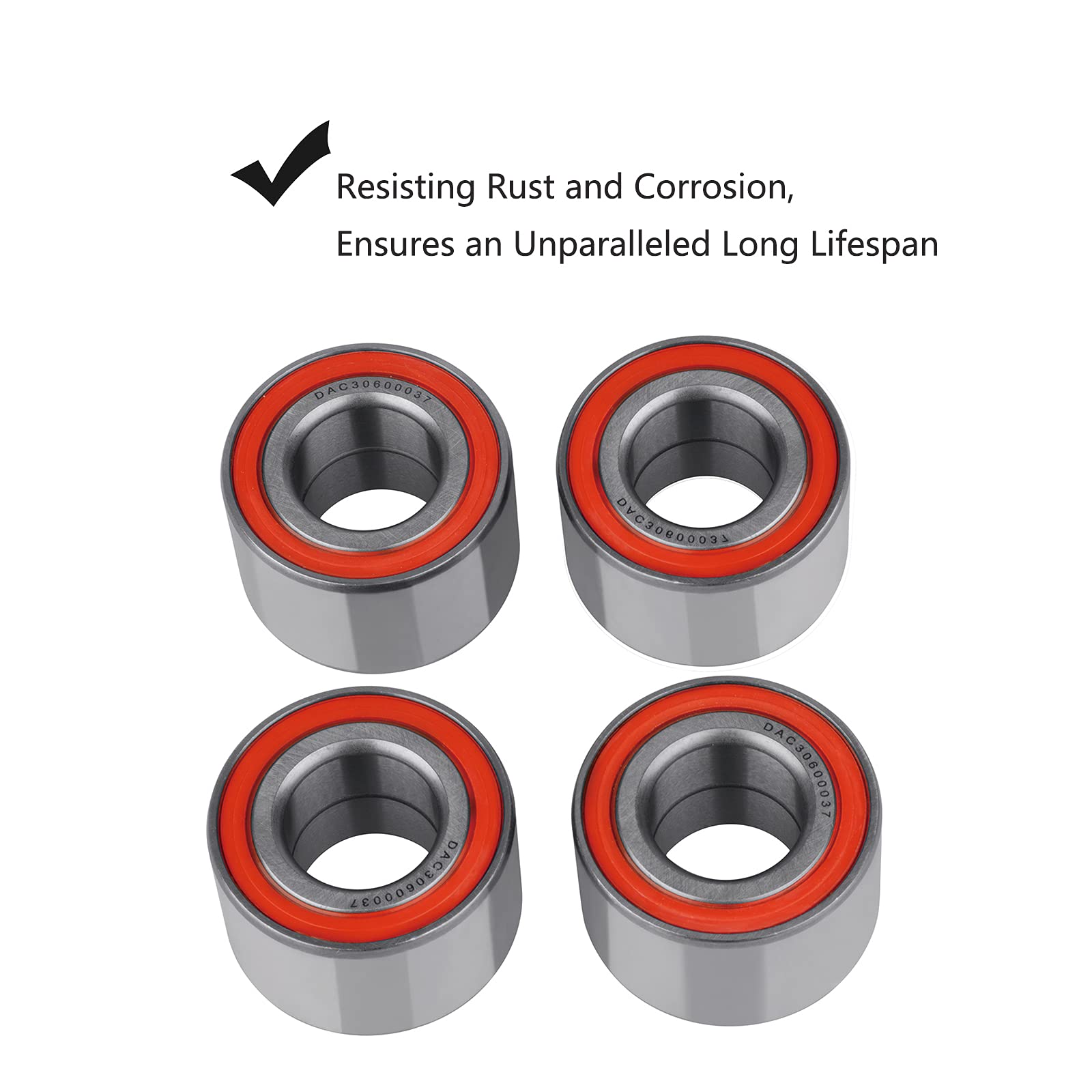 Wheel Bearing Kit for Can-Am Outlander Commander Renegades Maverick Defender (EXCEPTS X3),Replaces OEM 293350040 705400088 29335