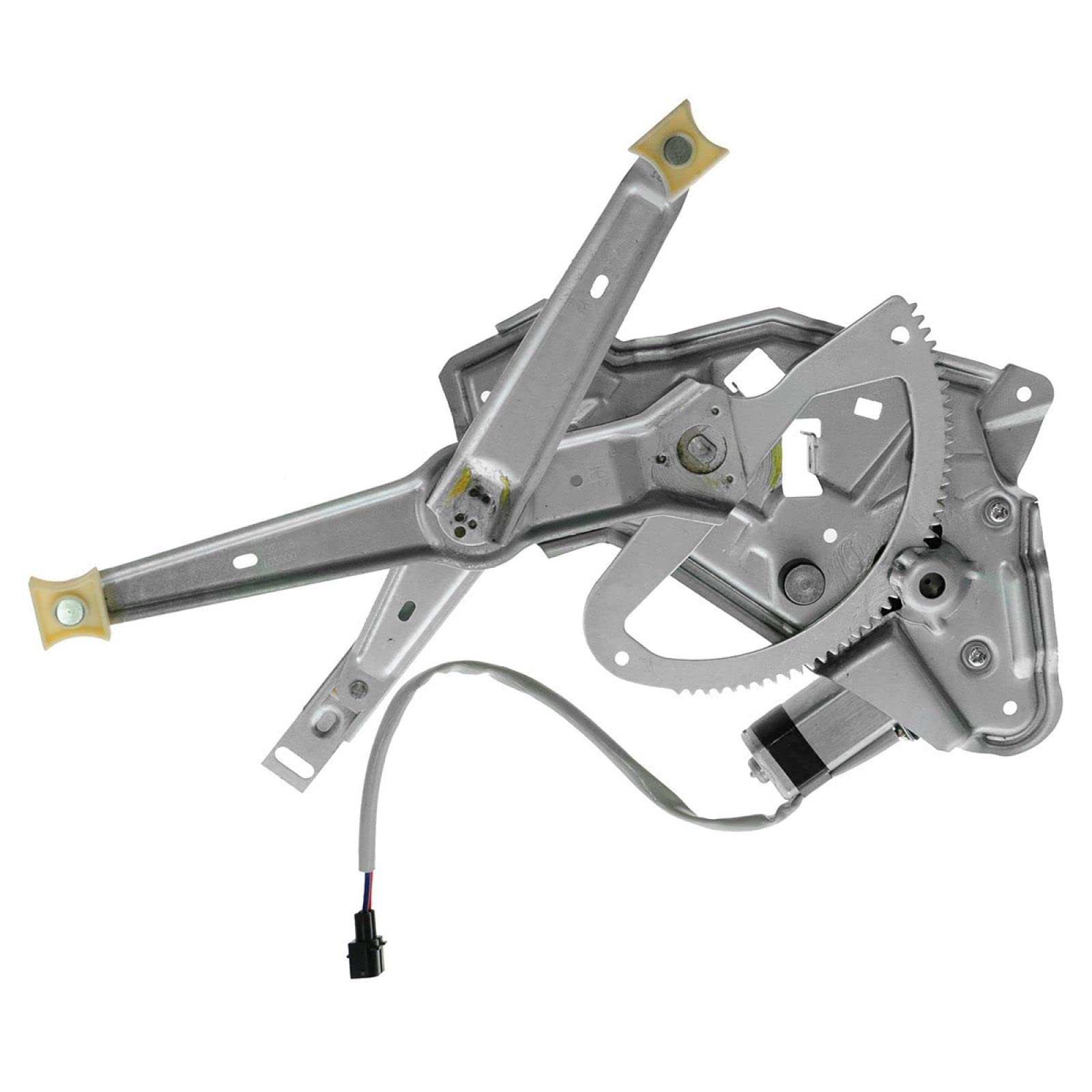 Trq Rear Right Power Window Regulator & Motor Assembly Passenger Side Compatible With 1989-1995 Bmw 525I 1994-1995 530I 1989-199