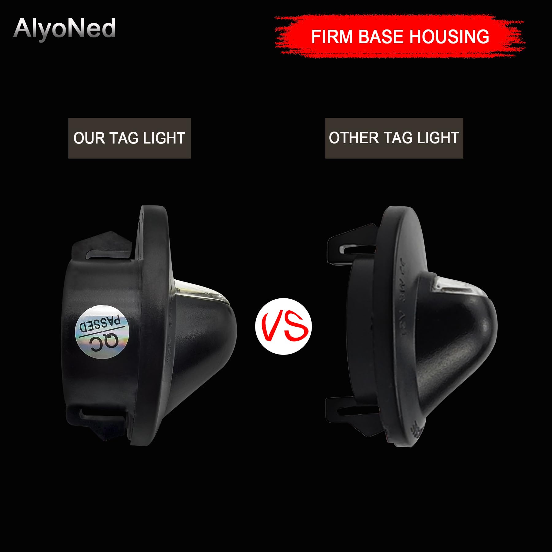 Alyoned Led License Plate Lights Tag Lamp Assembly Compatible With Ford F-150 F-250 F-350 F-450 F-550 Super Duty Explorer Expedi