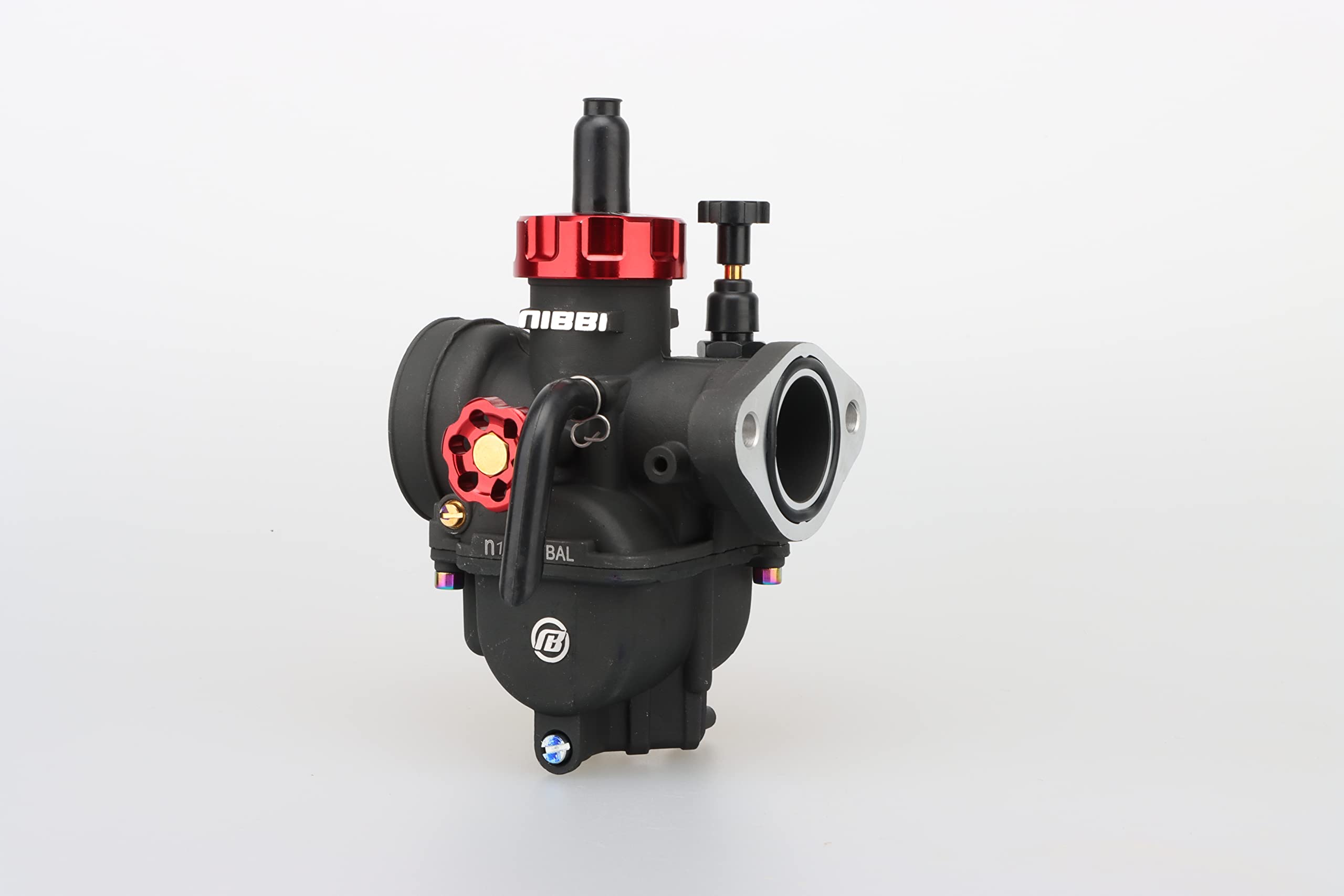 NIBBI Motorcycle Carburetor 19mm 50CC 70CC 100CC Carburetor PE19FL With Carburetor Jets Fit YAMAHA KAWASAKI SUZUKI Apollo Dirt B