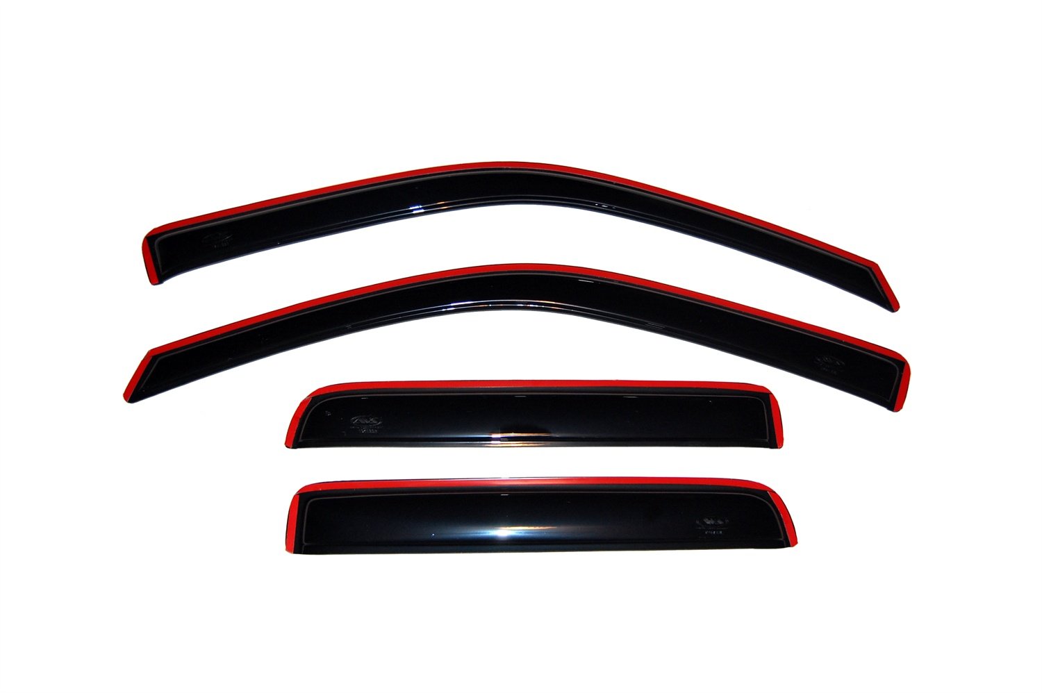 Auto Ventshade [AVS] In-Channel Ventvisor / Rain Guards | Fits 2004 - 2010 Isuzu D-Max Double Cab, 2004 - 2012 Chevrolet/GMC Col