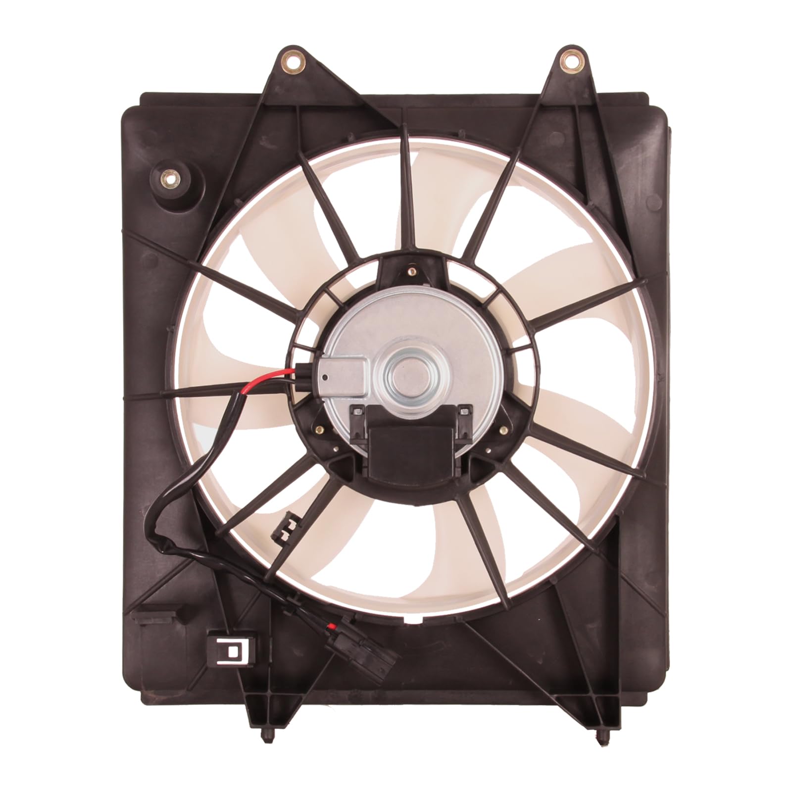 TYG Upgraded Cooling Fan Assembly for 2015-2020 Honda FIT 1.5L | Racing-Level OE Replacement Engine Radiator for 38615-5R1-003 |