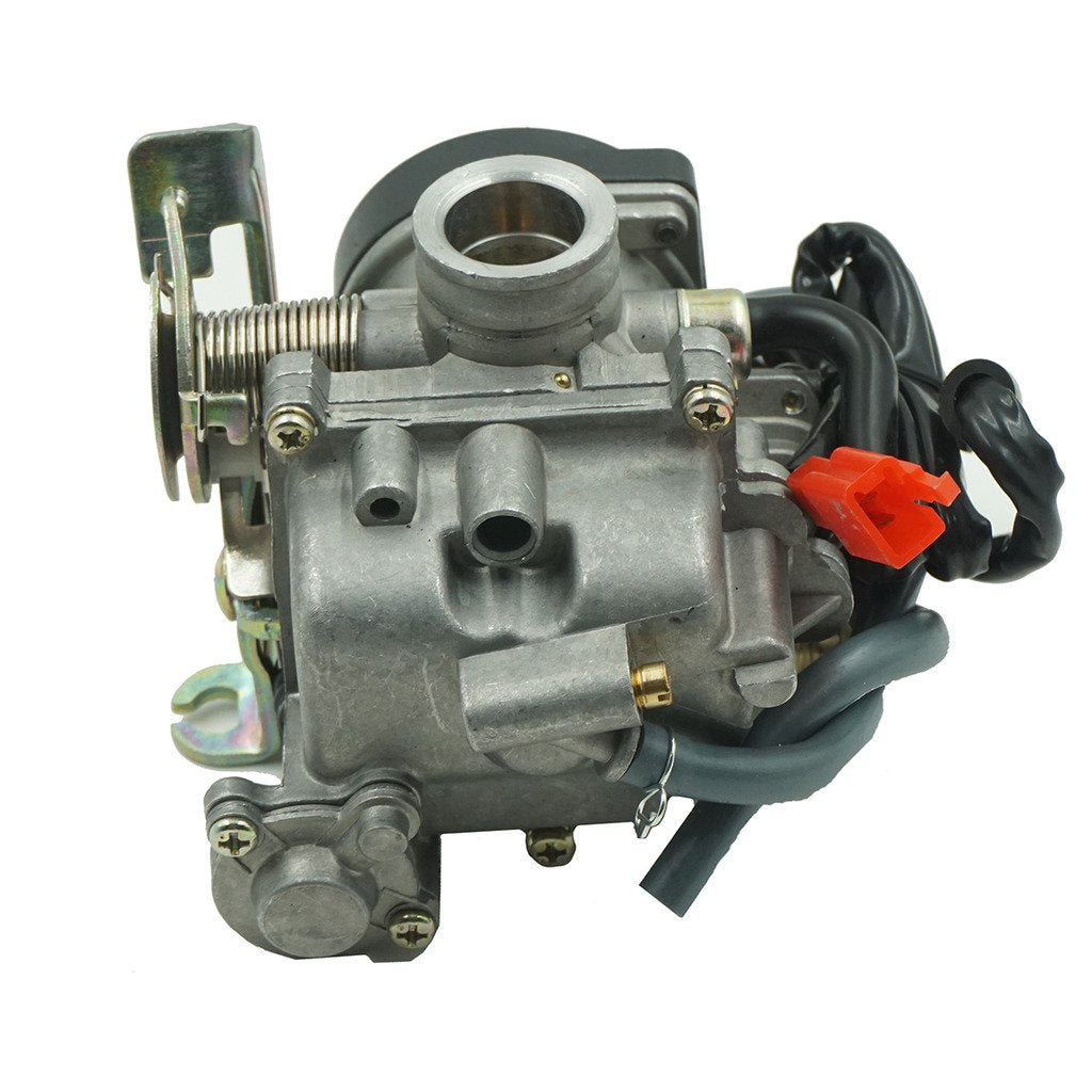 Glixal 20mm Performance CVK Carburetor with Electric Choke for GY6 49cc 50cc 80cc 100cc Scooter Moped ATV Go Kart 139Q