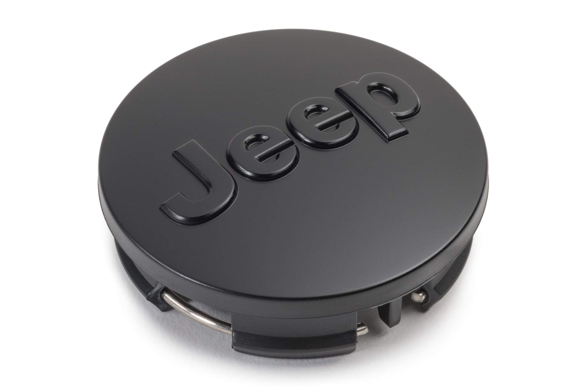 Mopar 2013-2021 Jeep Black Center Cap For Satin / Matte Finish Wheels New Oem