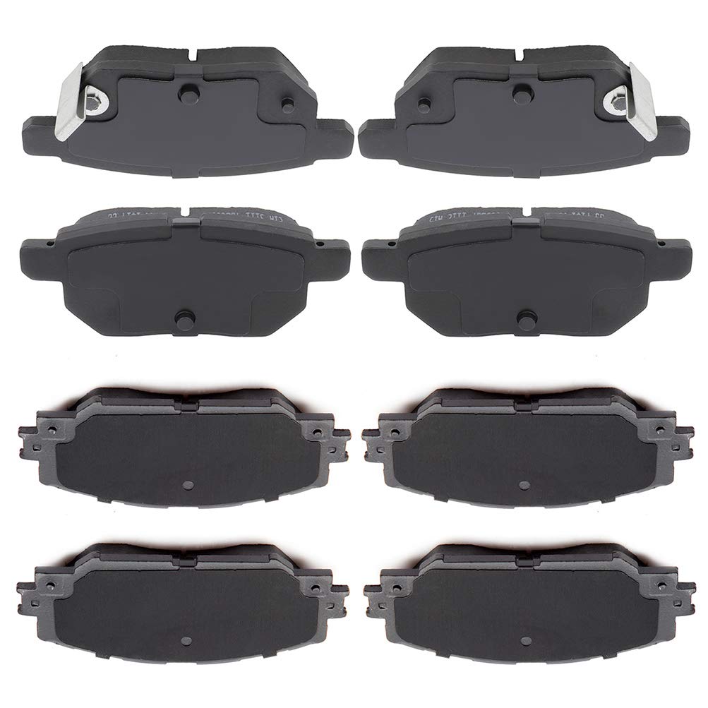 D1210 D1354 Cciyu Ceramic Brake Pads Set Fit For 2009-2010 For Pontiac Vibe,2008-2015 For Scion Xb,2009-2011 2014-2019 For Toyot