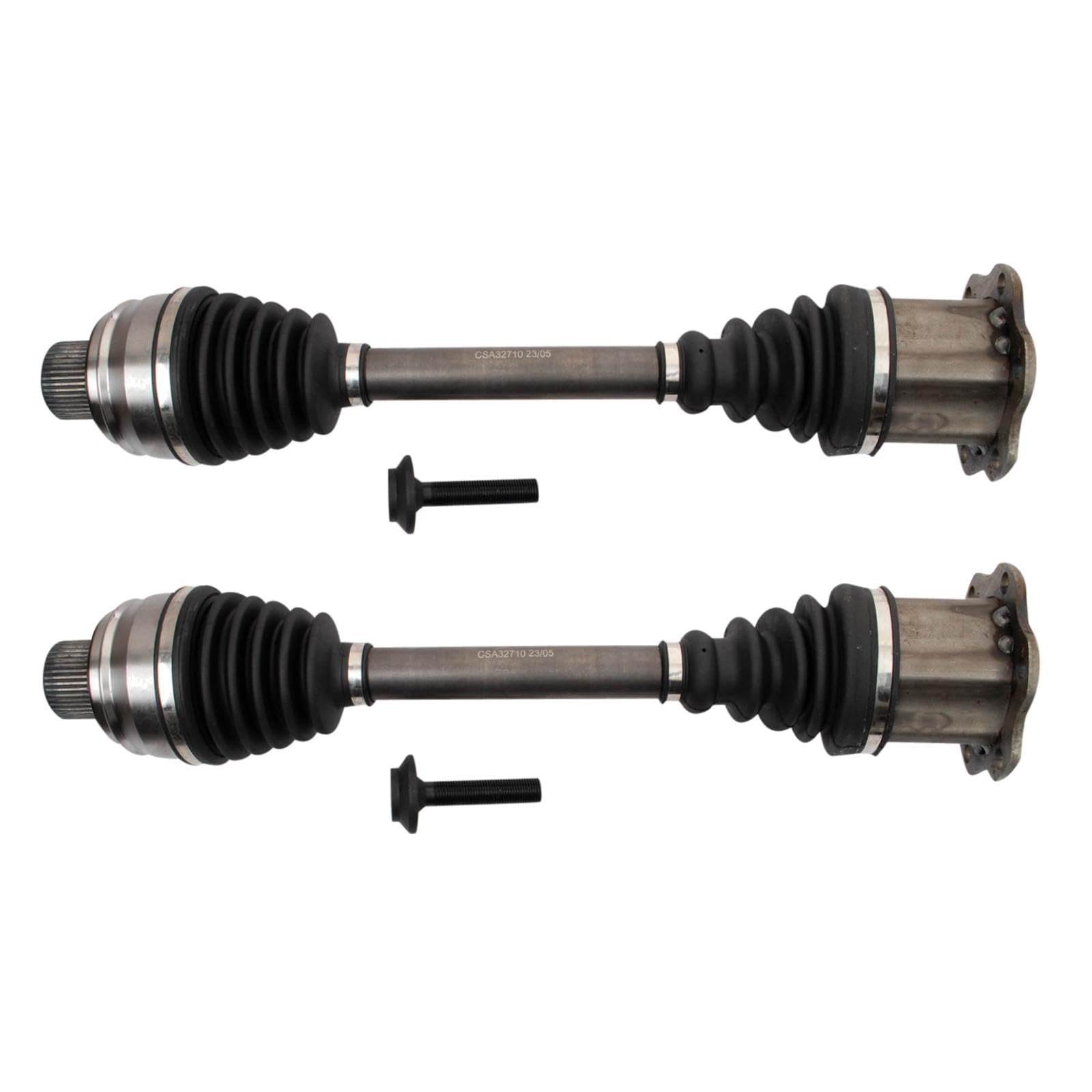 TRQ Front CV Axle Shaft Assembly Set Compatible with 2012-2015 Volkswagen Passat