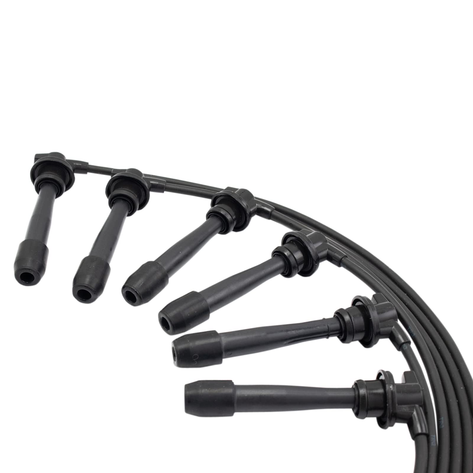 Trq Engine Ignition Spark Plug Wire Kit Set Compatible With Hyundai Tucson Kia Sportage 2.7L Nrew