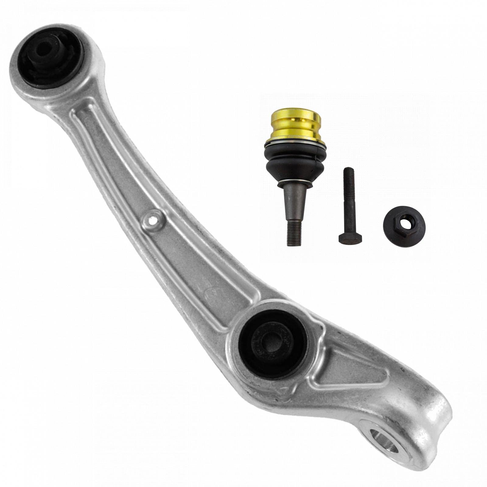 Trq Front Right Lower Forward Control Arm With Ball Joint Passenger Side Compatible With 2009-2012 Audi A4 A4 Quattro 2010-2011