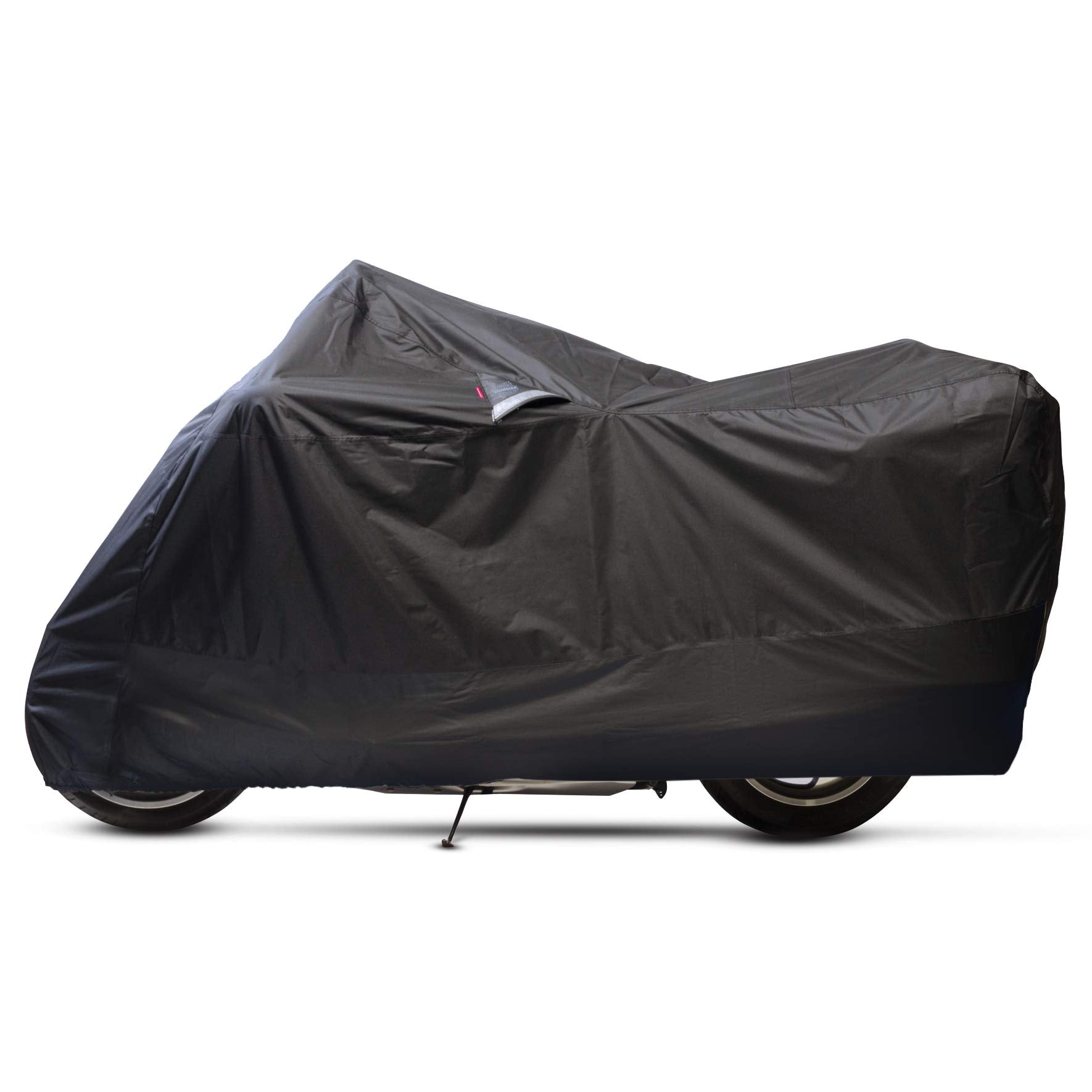 Dowco Guardian 50020-00 WeatherAll Plus Indoor/Outdoor Waterproof Motorcycle Cover, EZ Zip: Black, X-Large