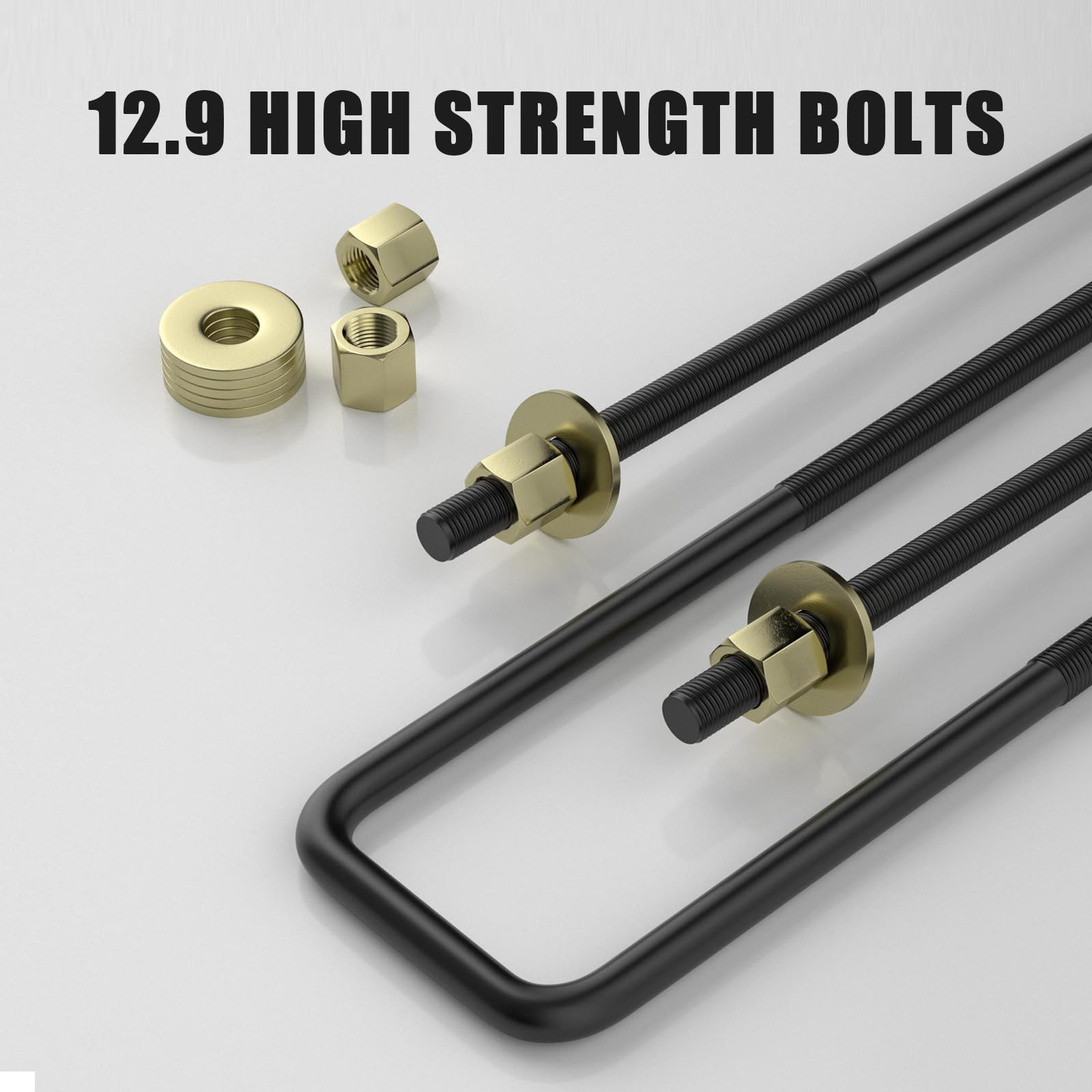 Flycle 2'' Rear Leveling Lift Blocks For F150, 2 Inch Rear Leveling Kit Compatible With 2004-2020 F150 2Wd 4Wd