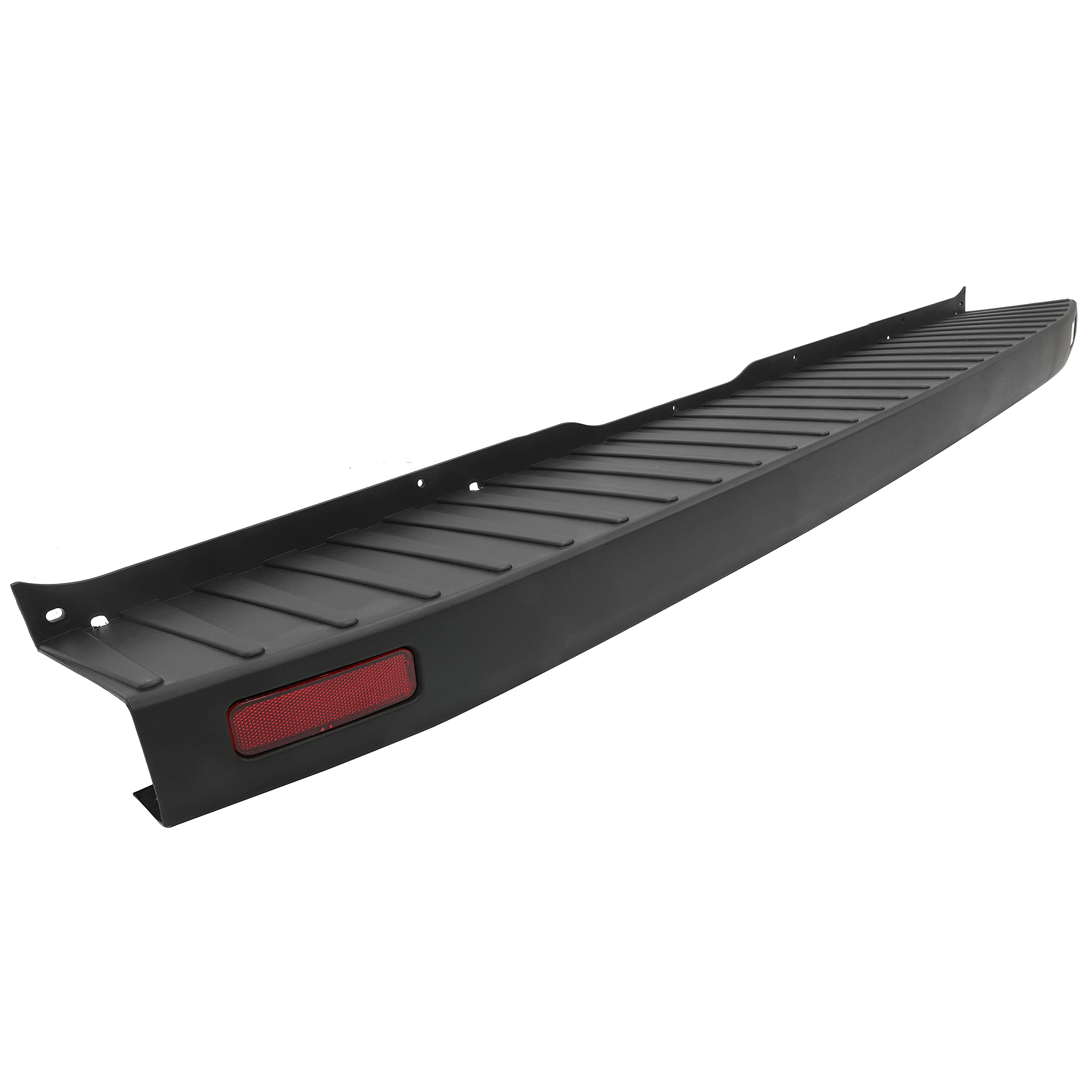 ECOTRIC Rear Bumper Cover Step Plate Compatible with 2015-2022 Ford Transit 150 250 350 Passenger Vans Med/High Roof Top Pad Rep