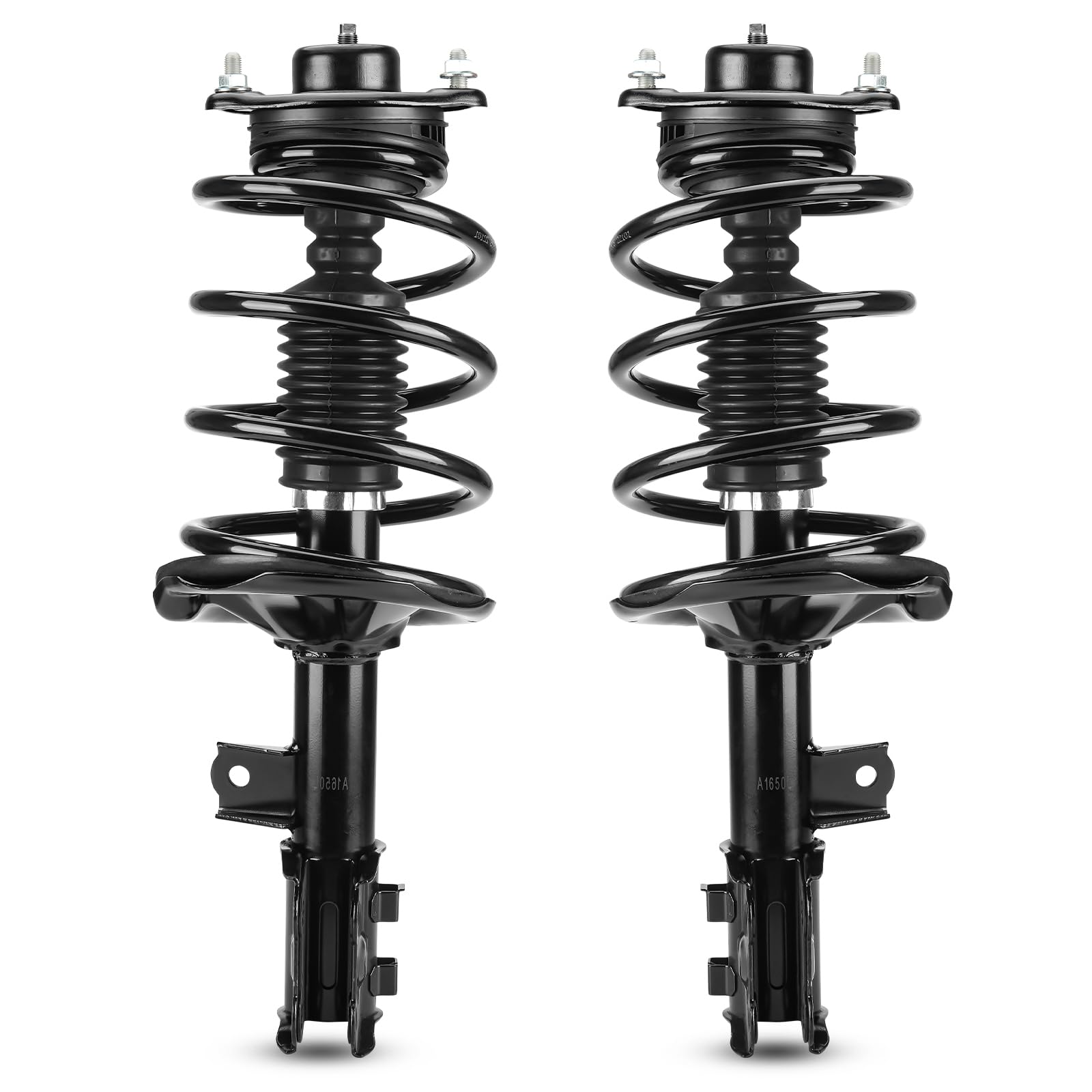 Front Struts Coil Spring for 2010 2011 2012 2013 Kia Forte/Forte Koup ONLY FWD, 2012-2013 Kia Forte5 ONLY FWD, Shock Assembly Re