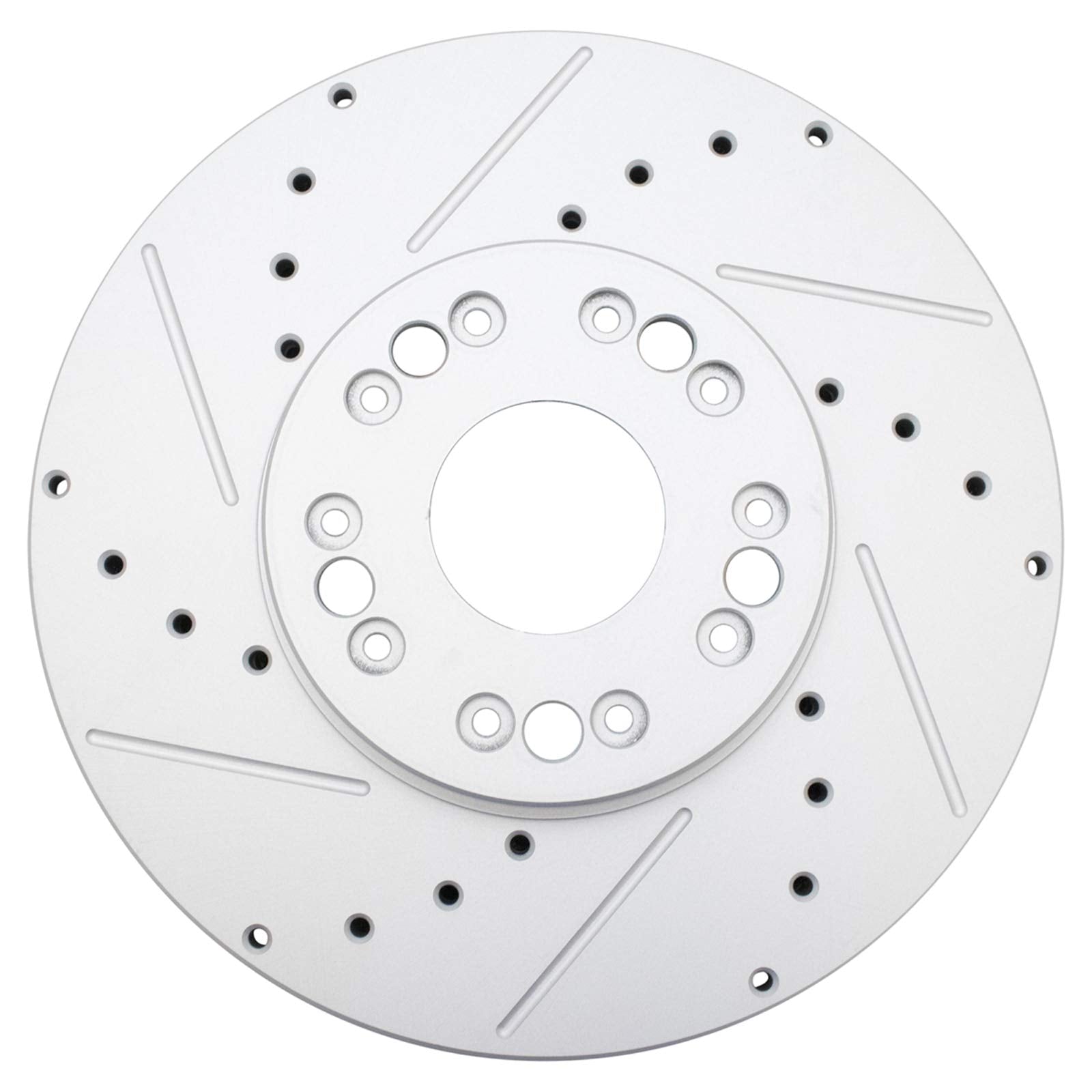 Trq Front Performance Brake Rotor Drilled Slotted Pair Set For Lexus Gs300 / Gs400 / Gs430 / Is300 / Ls400 / Sc300 / Sc400 / Sc4