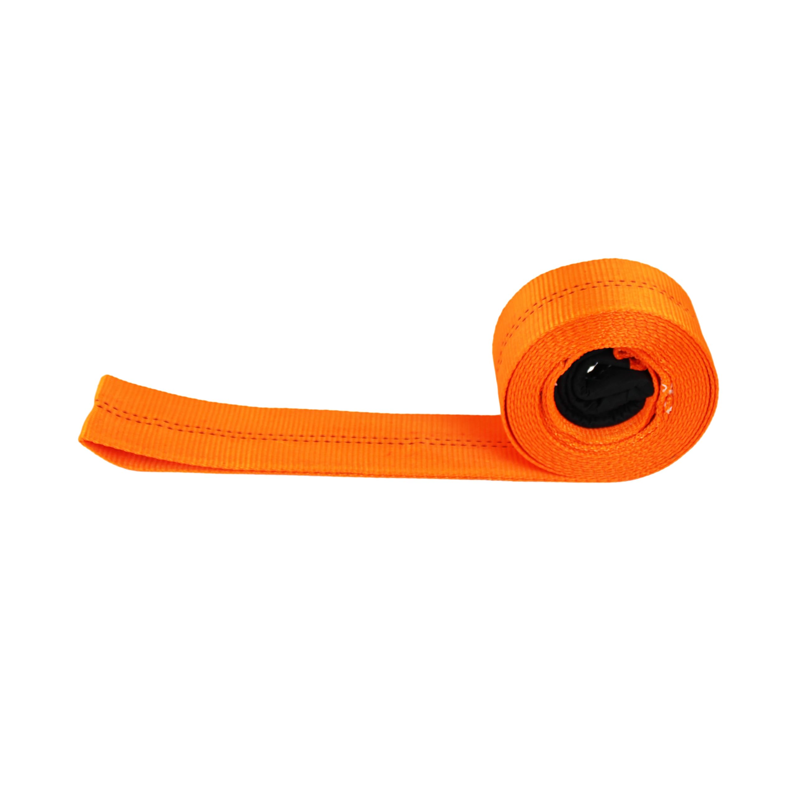 Hfs(R) Tree Saver, Winch Strap, Tow Strap 30,000 Pound Capacity (Orange, 3X30Ft)