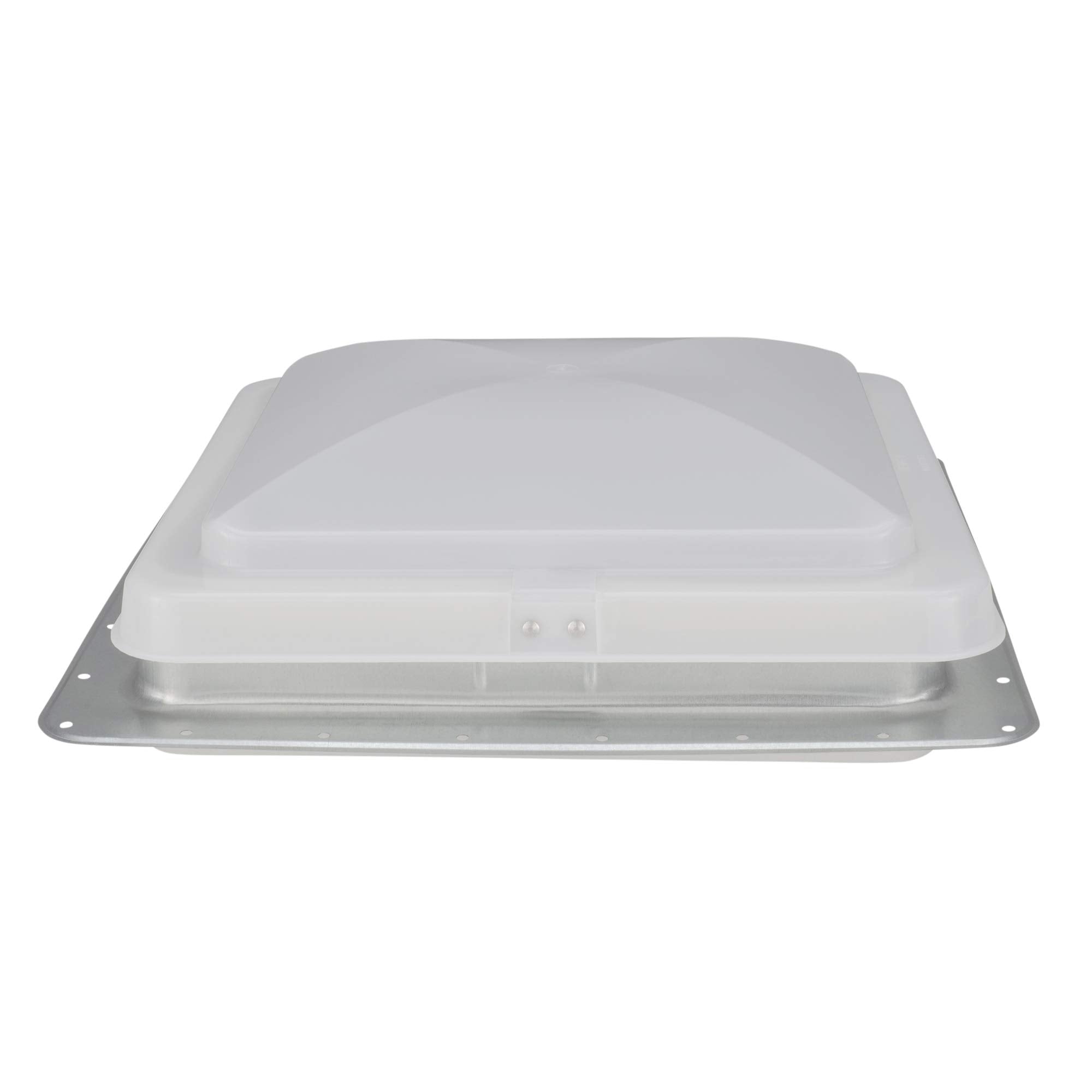 HENG'S 14'' RV Roof Vent Kit w/Butyl Tape w/12 Volt Fan | White | #71112-C | RV Replacement Vent
