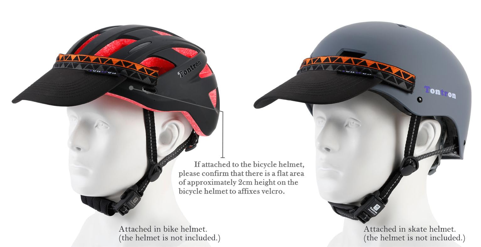 Tontron Removable Helmet Visor - Medium Size, Plastic, V01 Color