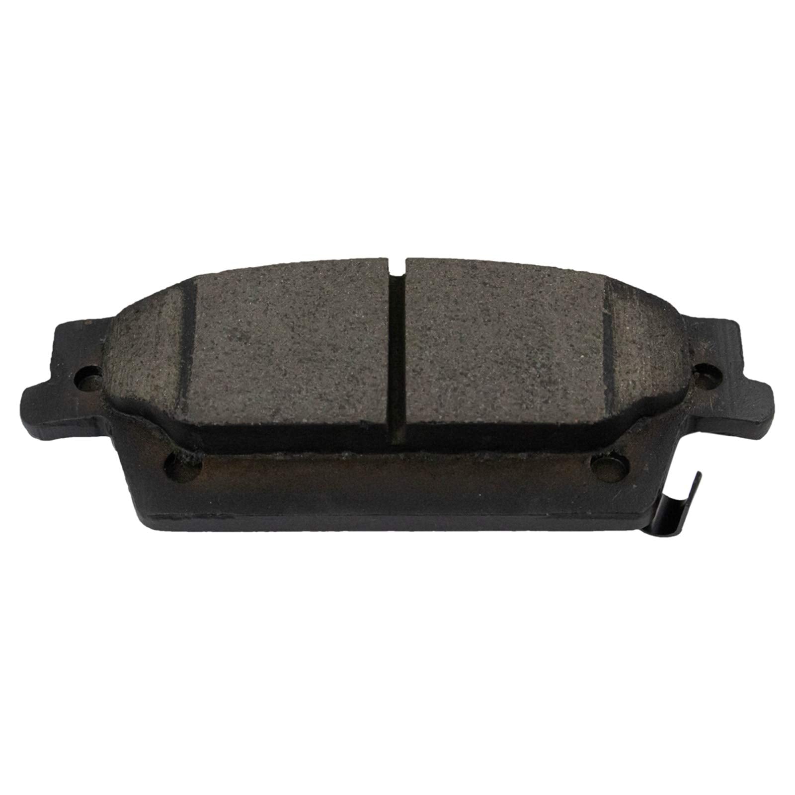 Trq Rear Brake Pad & Rotor Kit Brake Pads Brake Rotor Parking Brake Shoe Set Ceramic Compatible With 2005-2008 Cadillac Sts