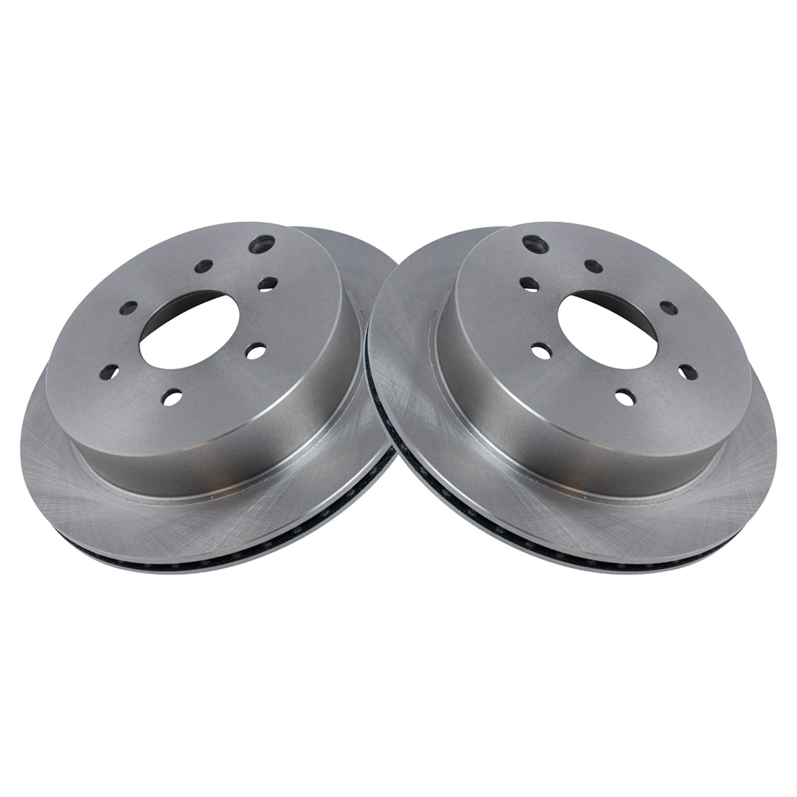 Trq Rear Brake Pad & Rotor Kit Brake Pads Brake Rotor Ceramic Compatible With 2006-2007 Nissan Xterra