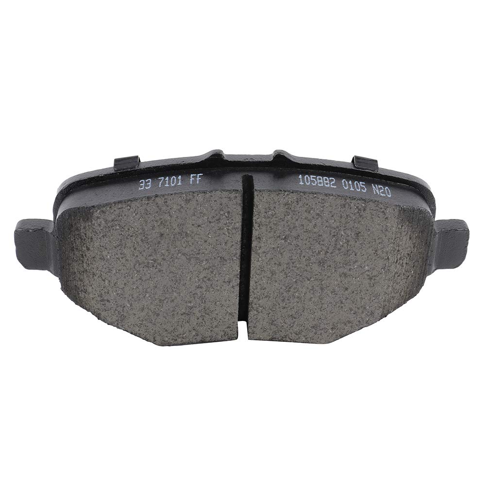 Cciyu D1611 D1612 Front & Rear Ceramic Brake Pads Set Fit For Ford Explorer,Flex,Police Interceptor Sedan,Police Interceptor Uti
