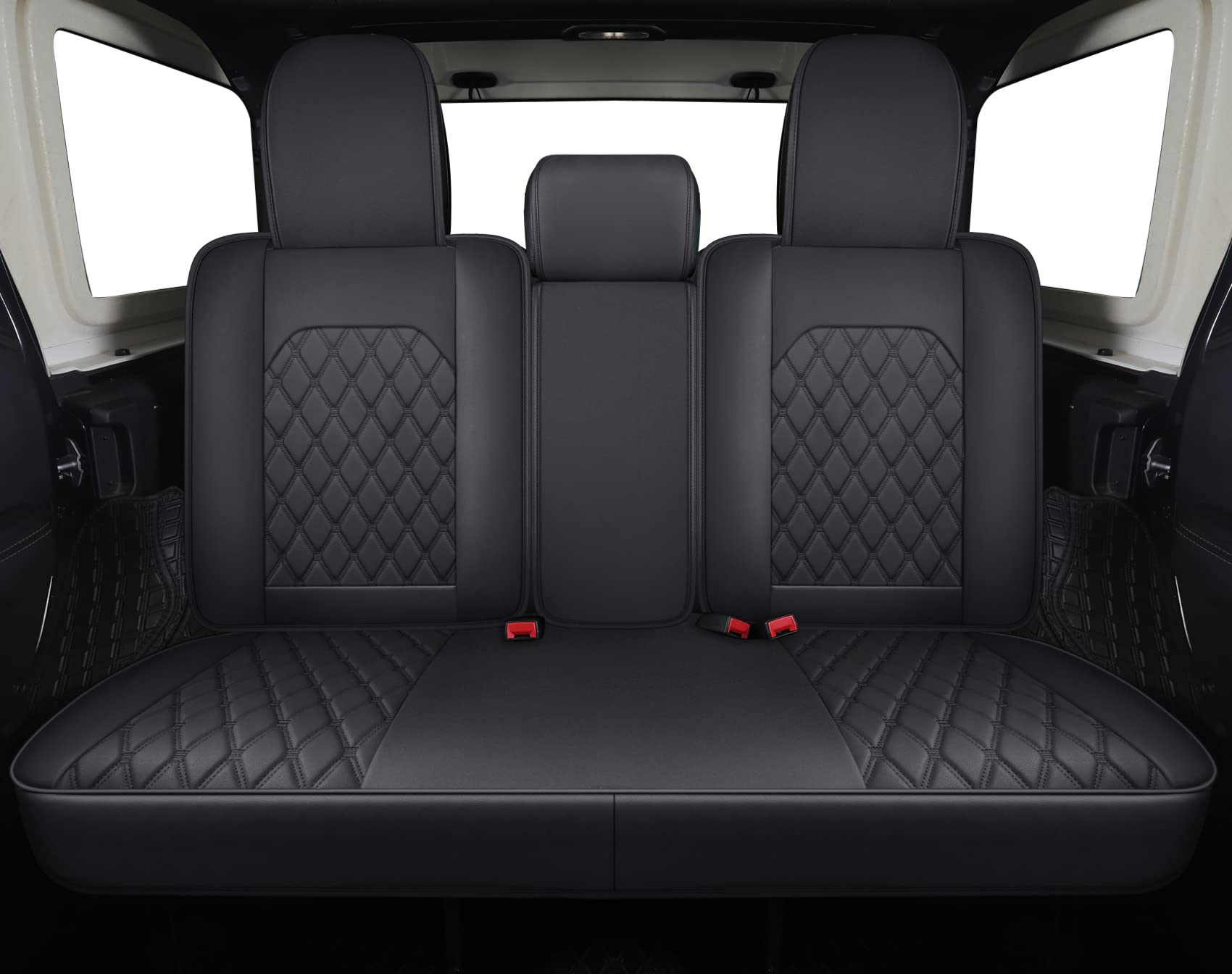 Aierxuan Jeep Wrangler JK JL 4-Door Seat Covers Custom Fit 2007-2025 Unlimited X Rubicon 392 Sahara Willys Sport High Altitude T