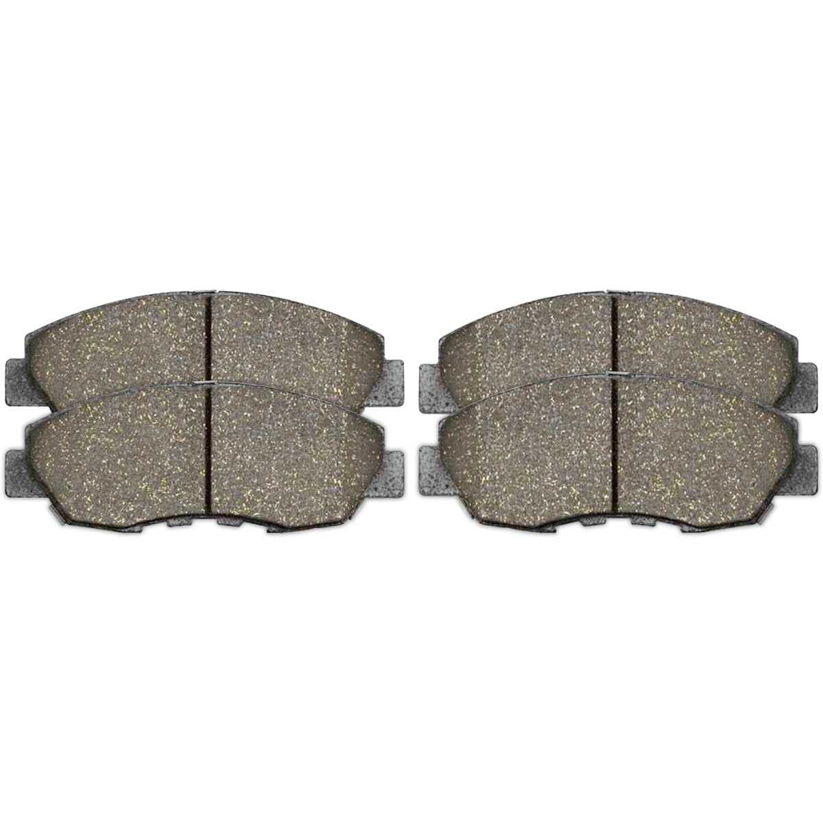 Autoshack Black Hat Drilled And Slotted Brake Rotors With Ceramic Pads Front Brake Rotor Replacement Kit For 1996-2005 Honda Civic 2010-2014 Insight 1997-2005 Acura El 1.3L 1.7L Fwd Scdpr42974297465A