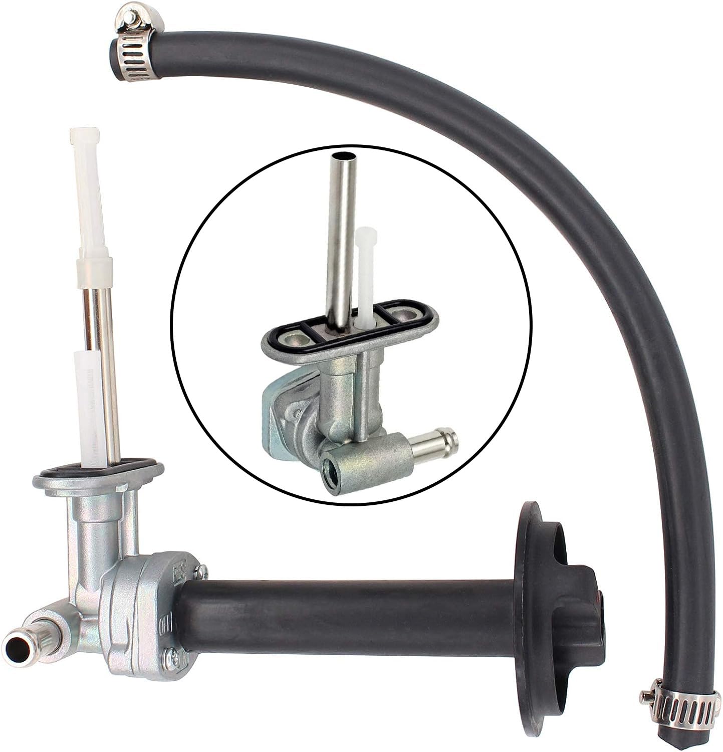 Earlyred Fuel Tank Switch Valve with Lever Screw Compatible with Yamaha Kodiak YFM400FA YFM450FA YFM400 YFM450 4x4 2003-2006 Fue