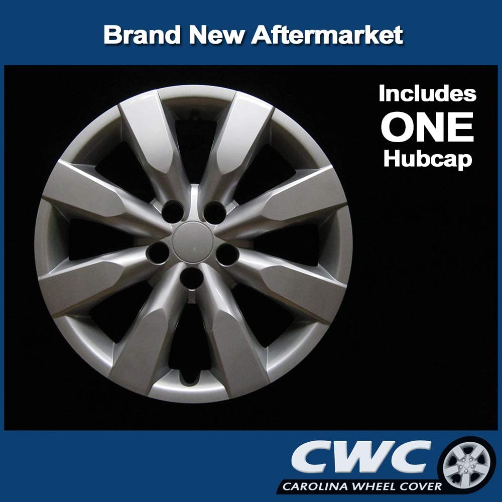 Premium Hubcap Replacement For Toyota Corolla 2014-2016, 16-Inch Replica Wheel Cover (1 Piece)