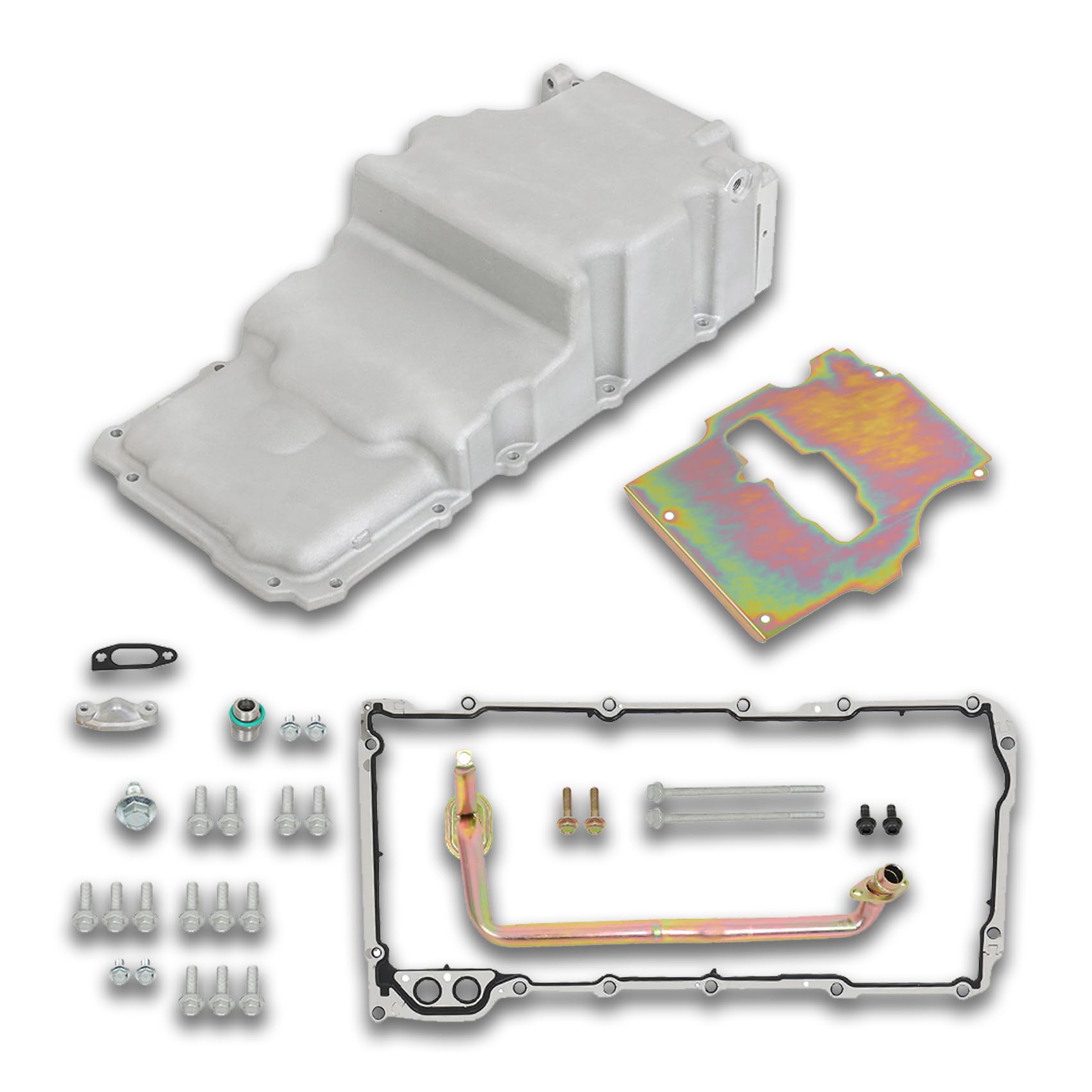 labwork 302-2 LS Engine Low Profile Oil Pan Retro Replacement for Camaro Firebird Ventura Nova F-Body G-body A-body LS1 LS2 LS3 