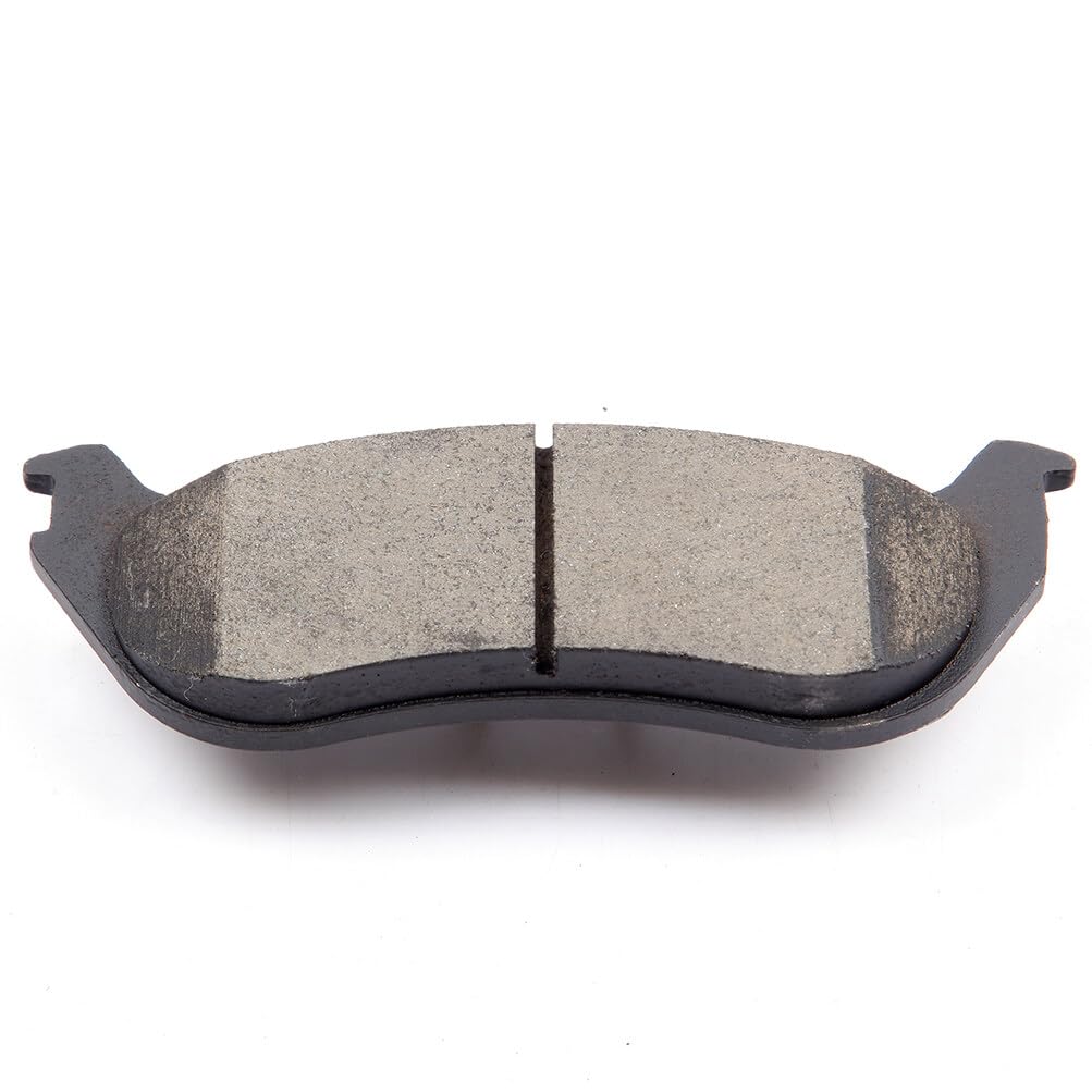 Eccpp D1158-8268 D881-7758 Front Semi Metallic & Rear Ceramic Disc Brake Pad Set Fit For Ford For Explorer 2006-2010,For Ford Fo