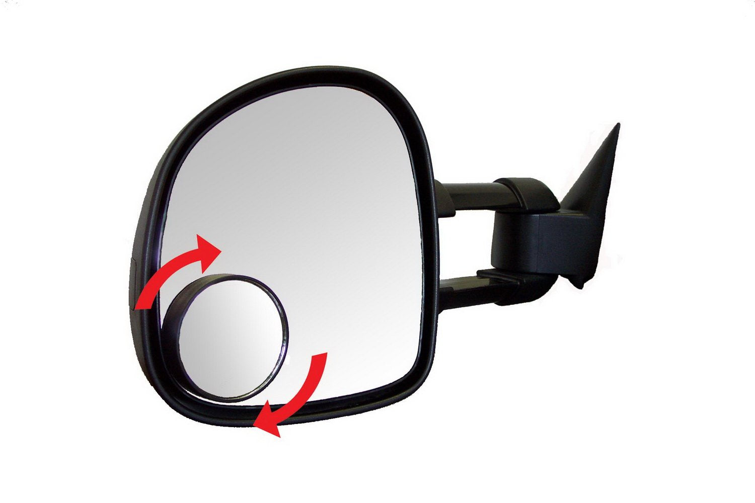 Cipa 49104 Round 2 Adjustable Stick-On Convex Hotspot Mirror
