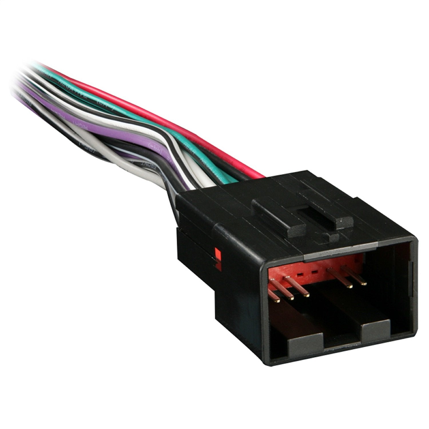 Metra 70-1771 Radio Wiring Harness for Ford/Lincoln/Mazda, 16 Pin, Multicolor, Copper Material, 1998-Up