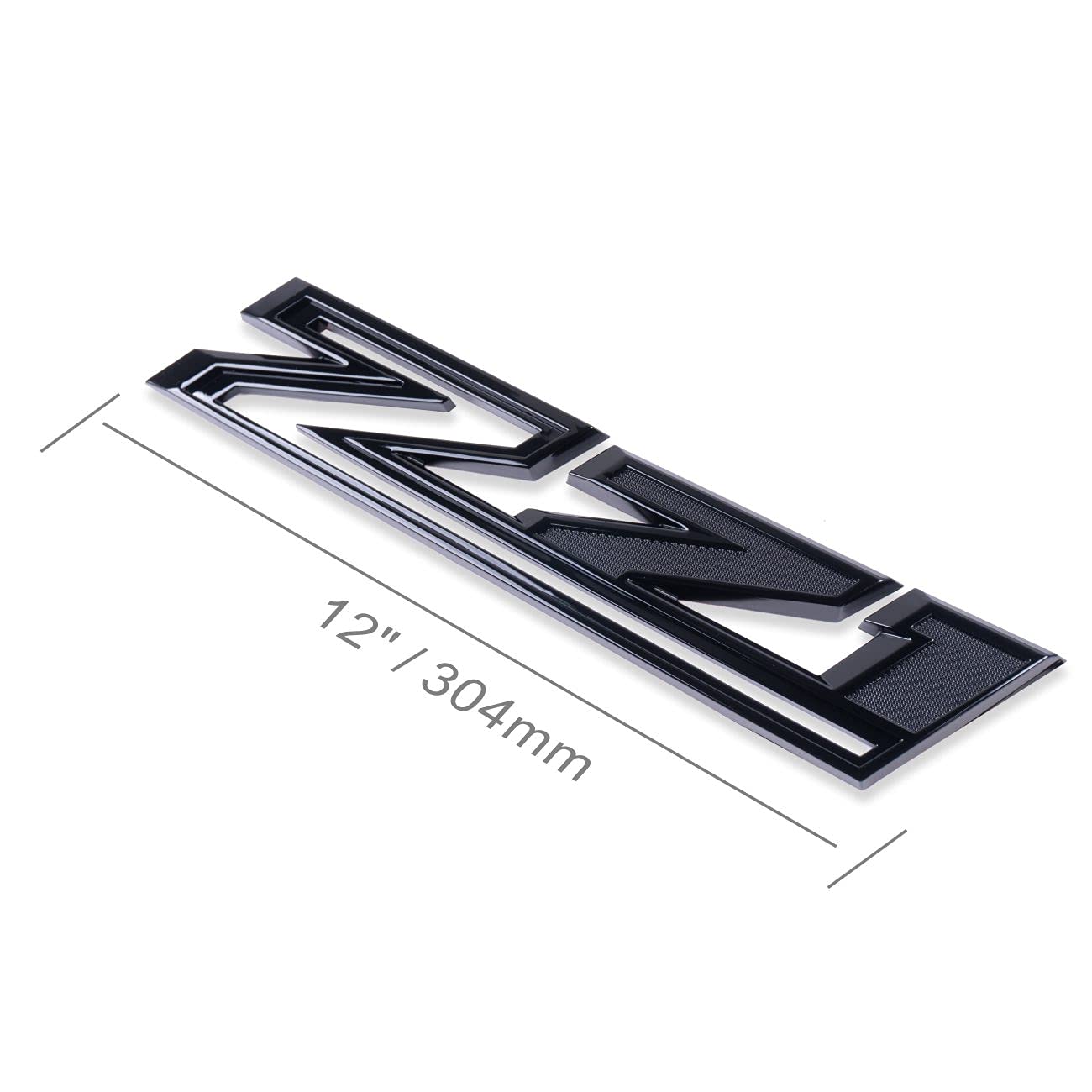 2019-2021 Z71 Emblem Badges for Silverado 2PCS (Gloss Black)