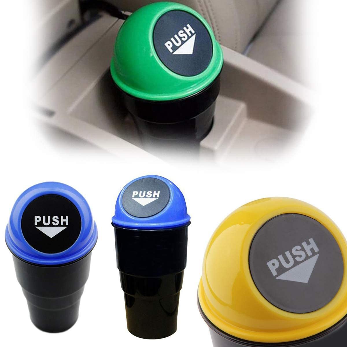 Skoolab CAR DUSTBIN WIDELY Used in Many Kinds of Places Like Offices, Household, Cars, Hospitals ETC. for Storing Garbage and Al
